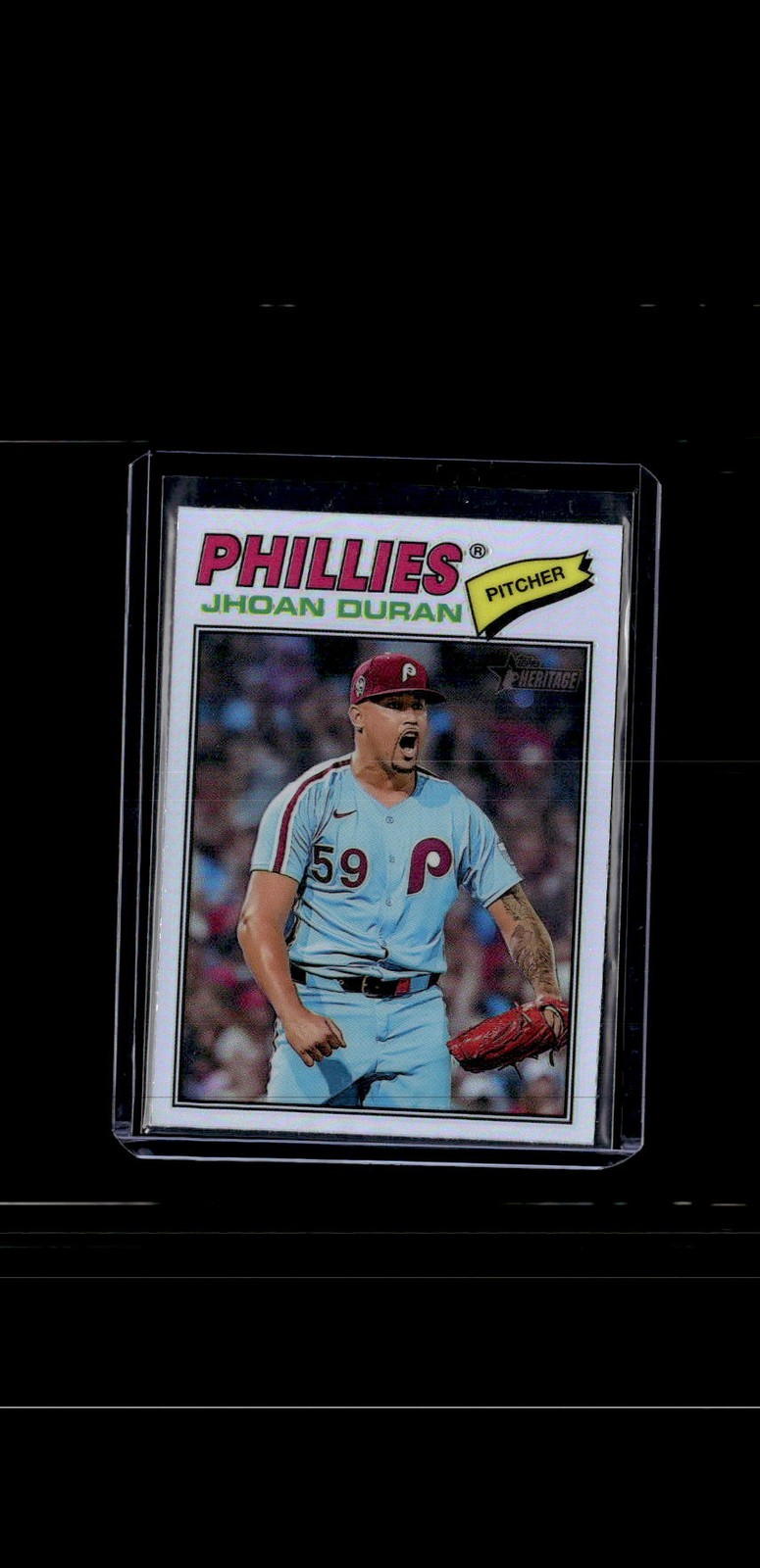 2026 Topps Heritage #14 Jhoan Duran Chrome