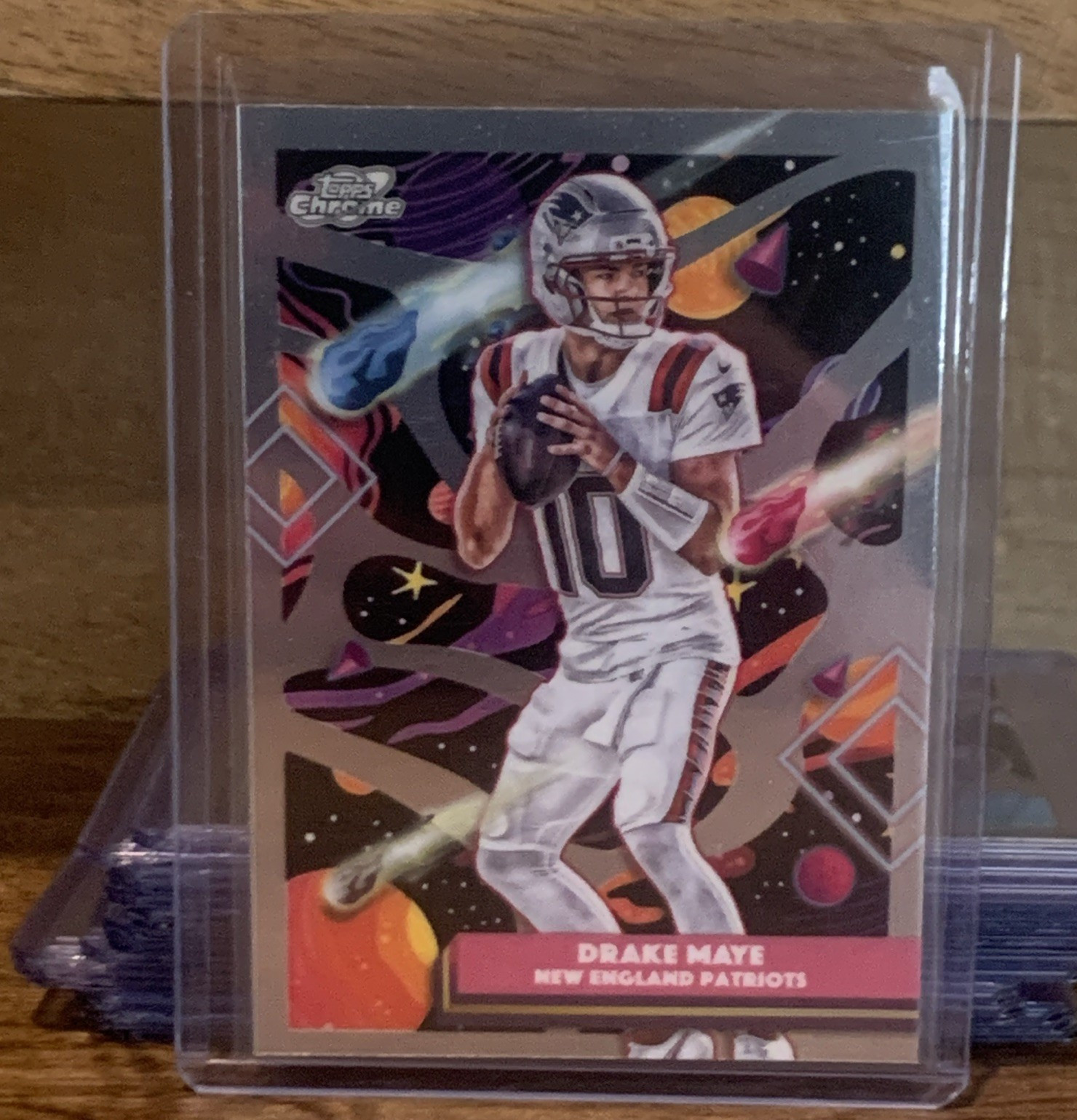 Topps Cosmic Chrome 2025 Drake Maye New England Patriots #66