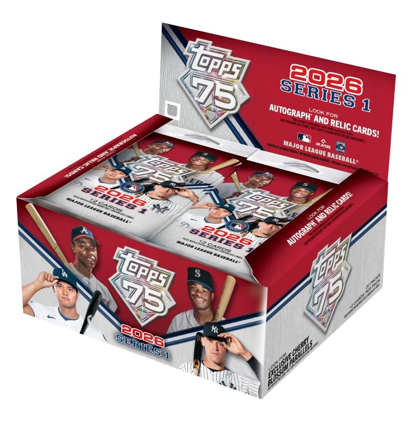 2026 Topps MLB Series 1 Japan Edition Factory Sealed Box NEW