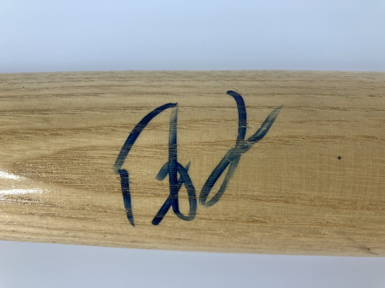 Rawlings Big Stick Bat Signed Professional Model Wood 34″ Unknown Autograph