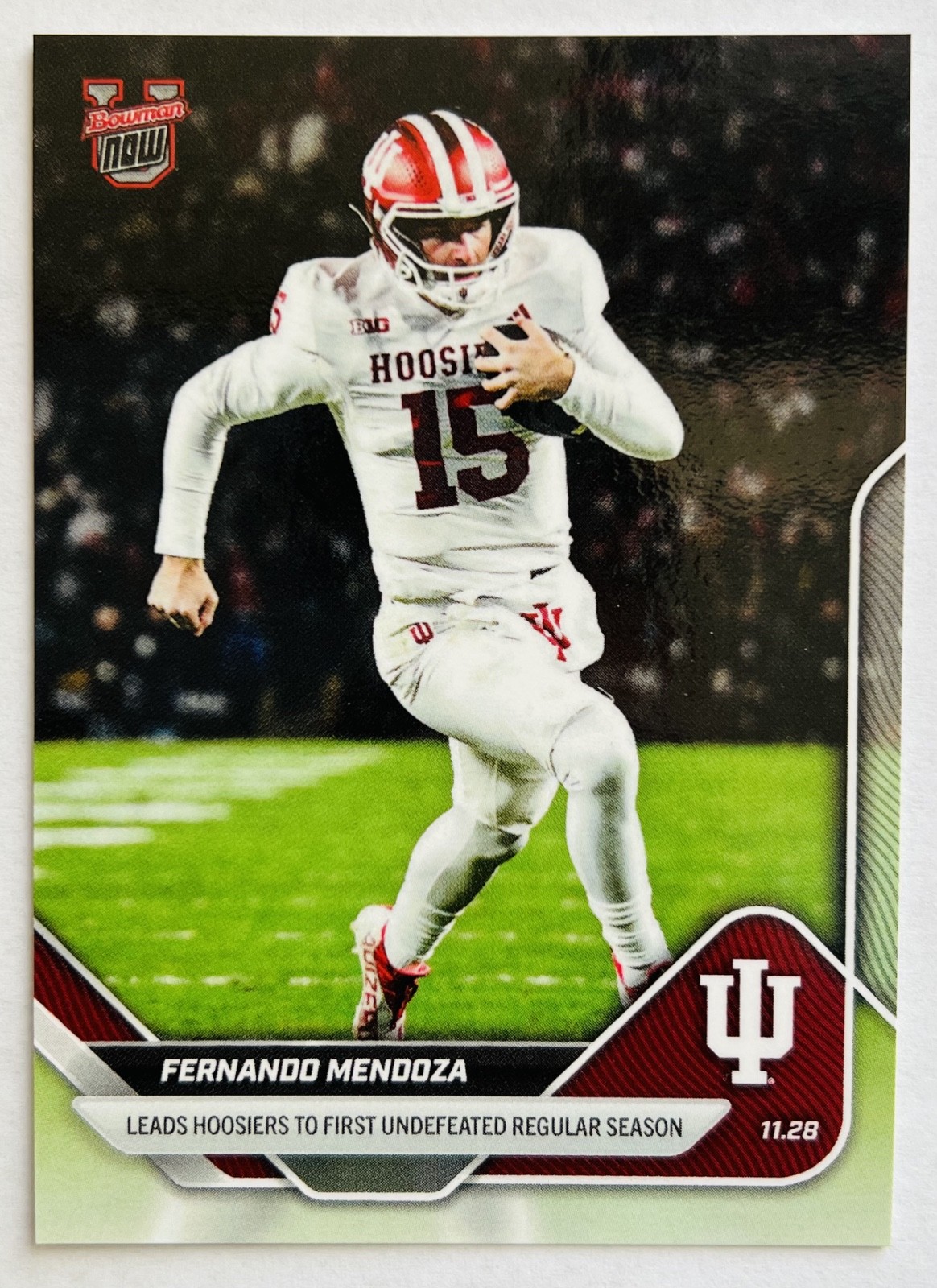 2025 Bowman U NOW #52 FERNANDO MENDOZA Low Print Run /2009 🔥🔥🔥