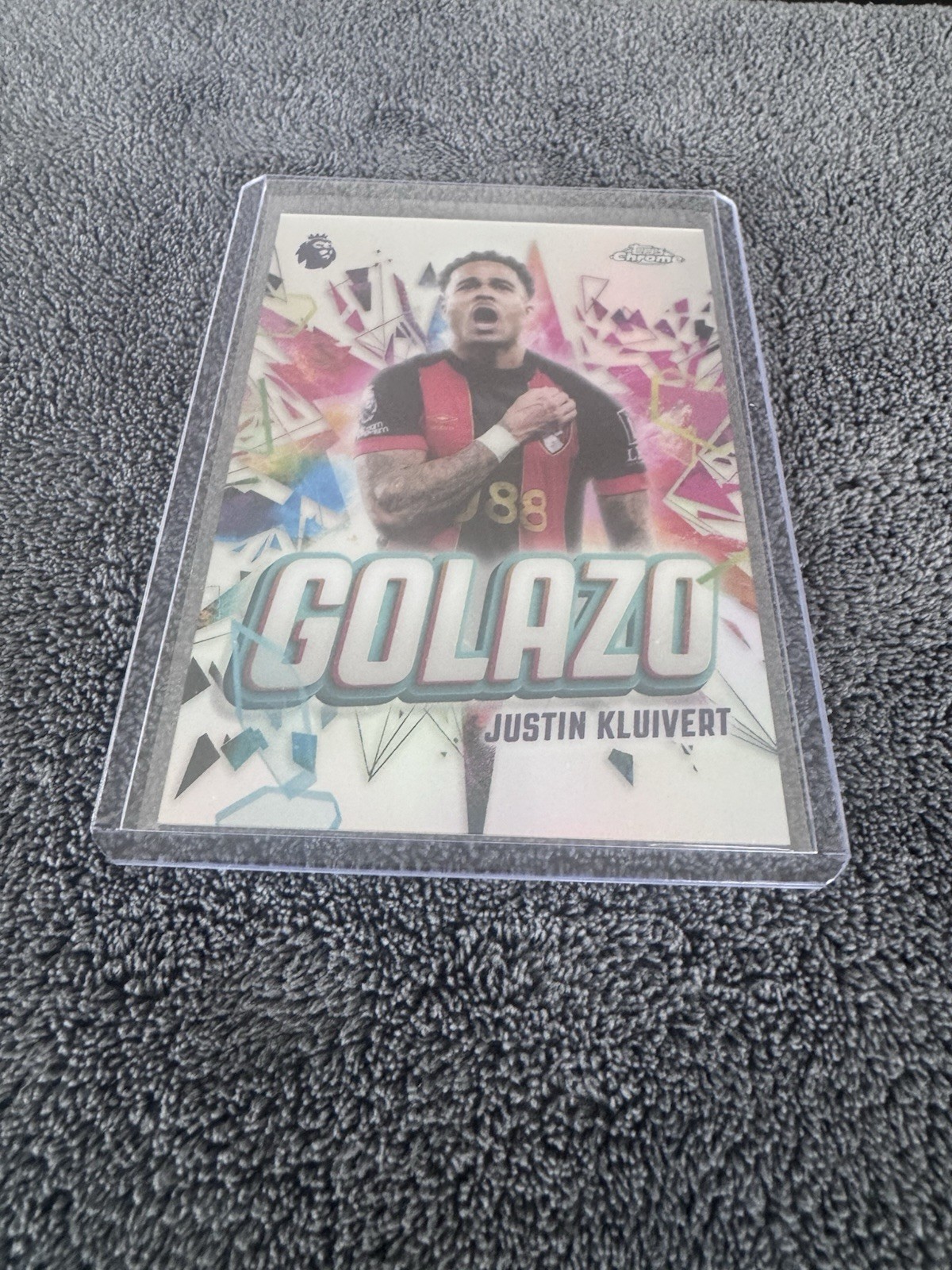 2025-26 Topps Chrome Premier League Justin Kluivert Golazo GZ-1 Bournemouth