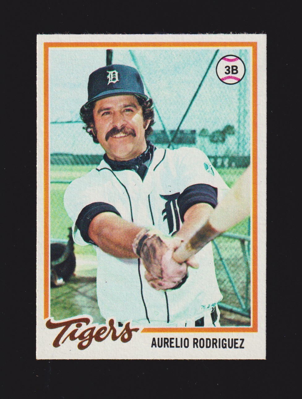 1978 TOPPS #342 Aurelio Rodriguez DETROIT TIGERS EX-MINT B
