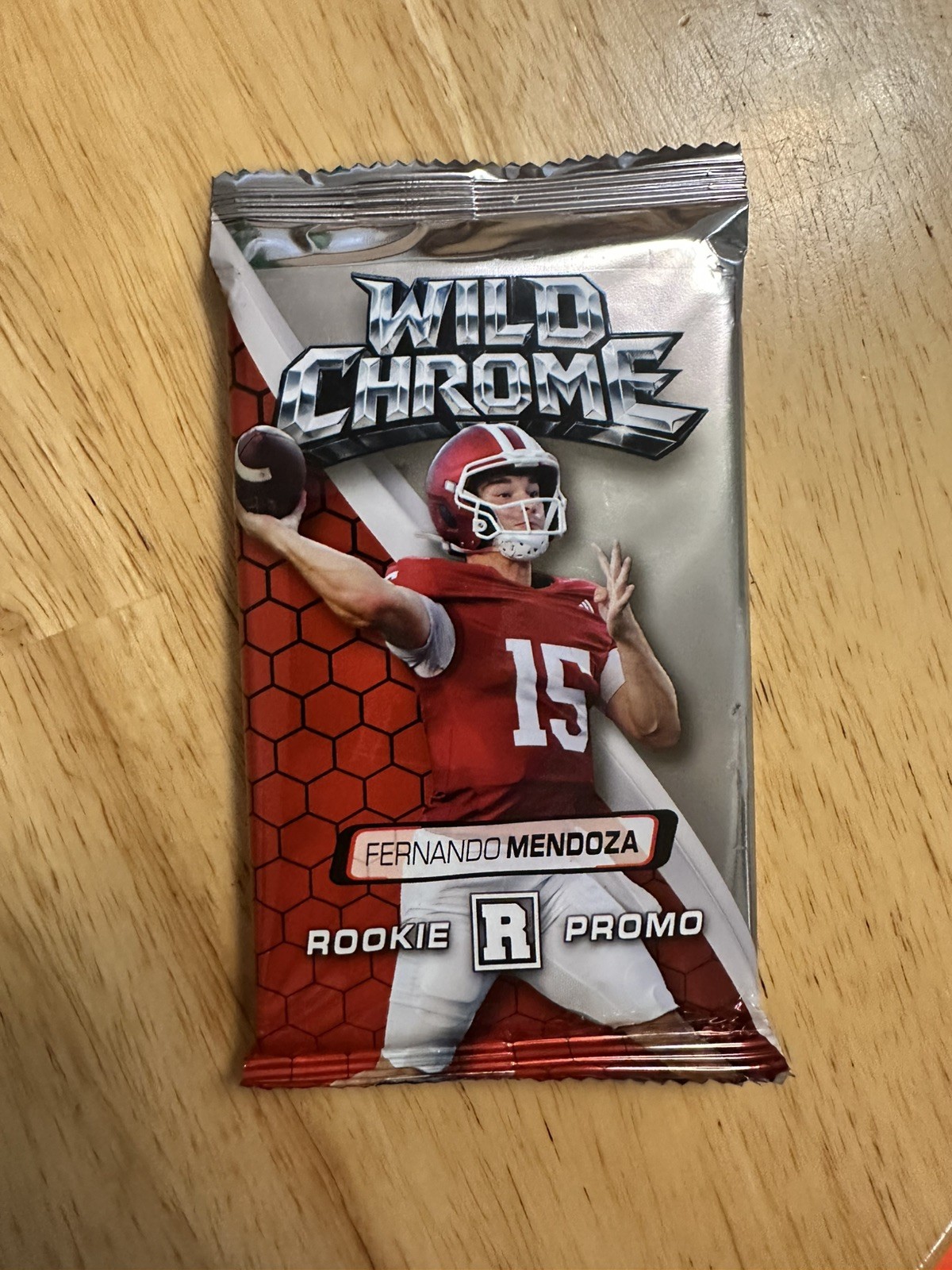 Fernando Mendoza 2026 Wild Card Wild Chrome Pack Possible 1/1 Auto sealed