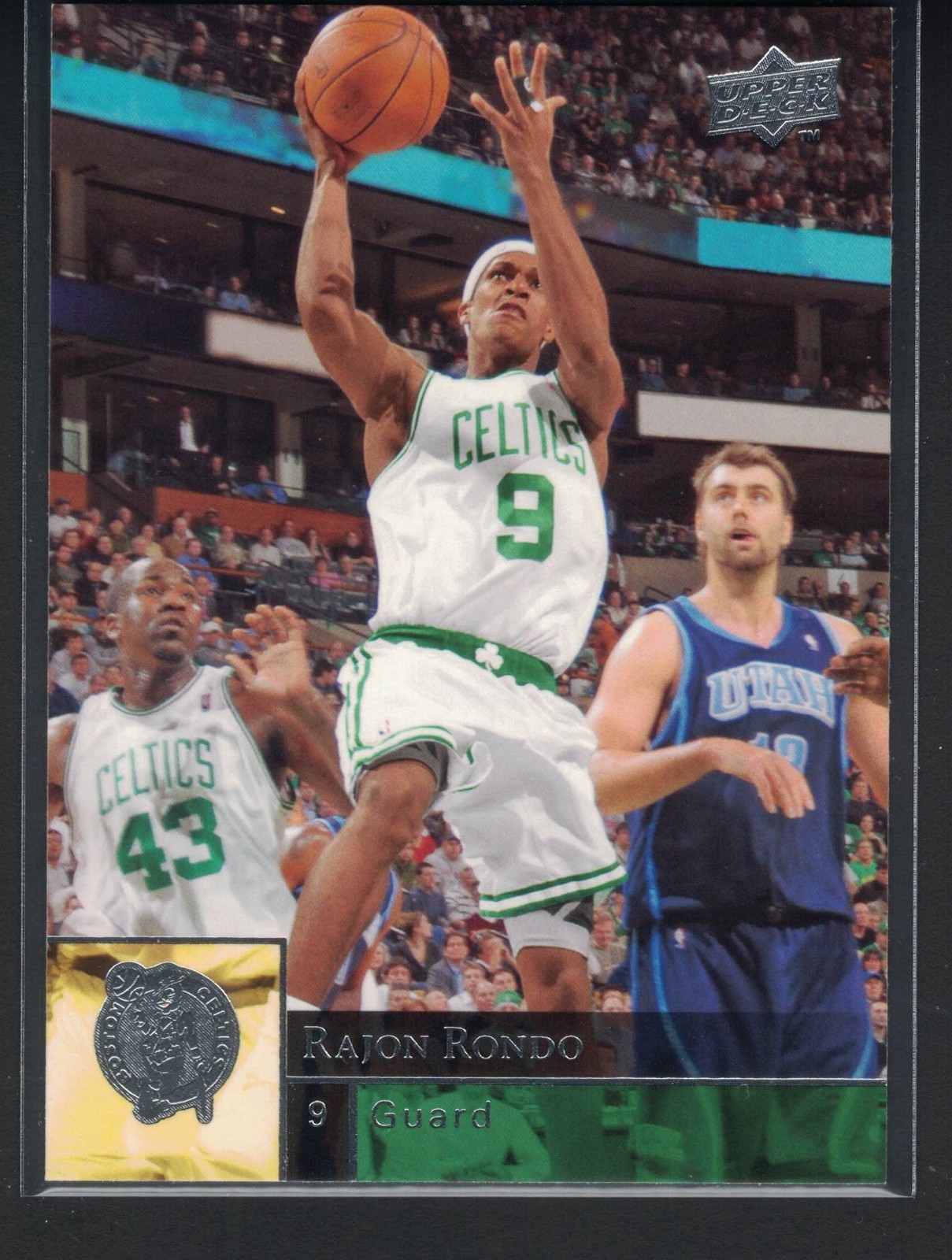 2009-10 Upper Deck Rajon Rondo #10 Boston Celtics