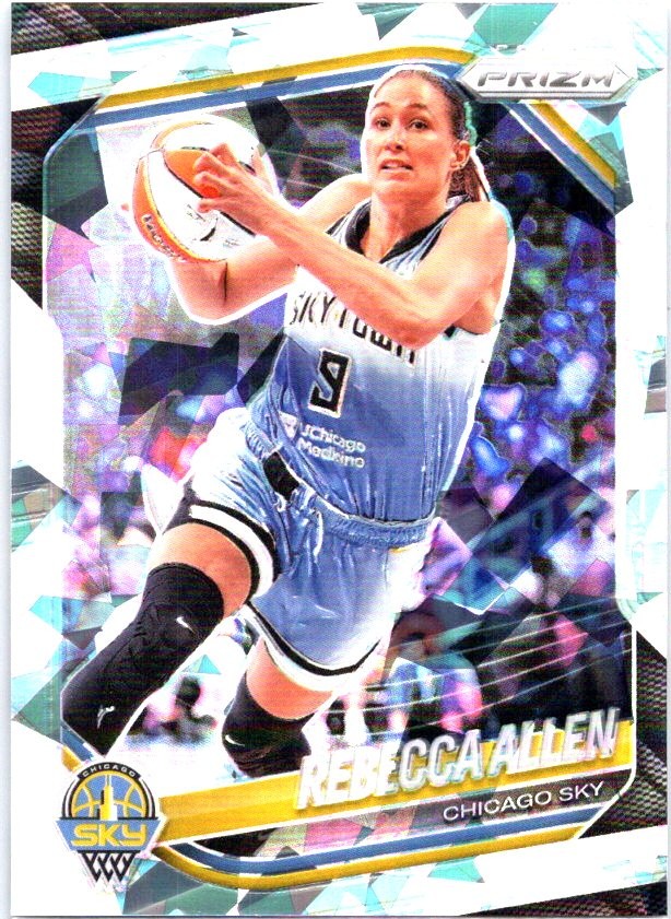 2025 Panini Prizm WNBA #67 Rebecca Allen Ice Prizms
