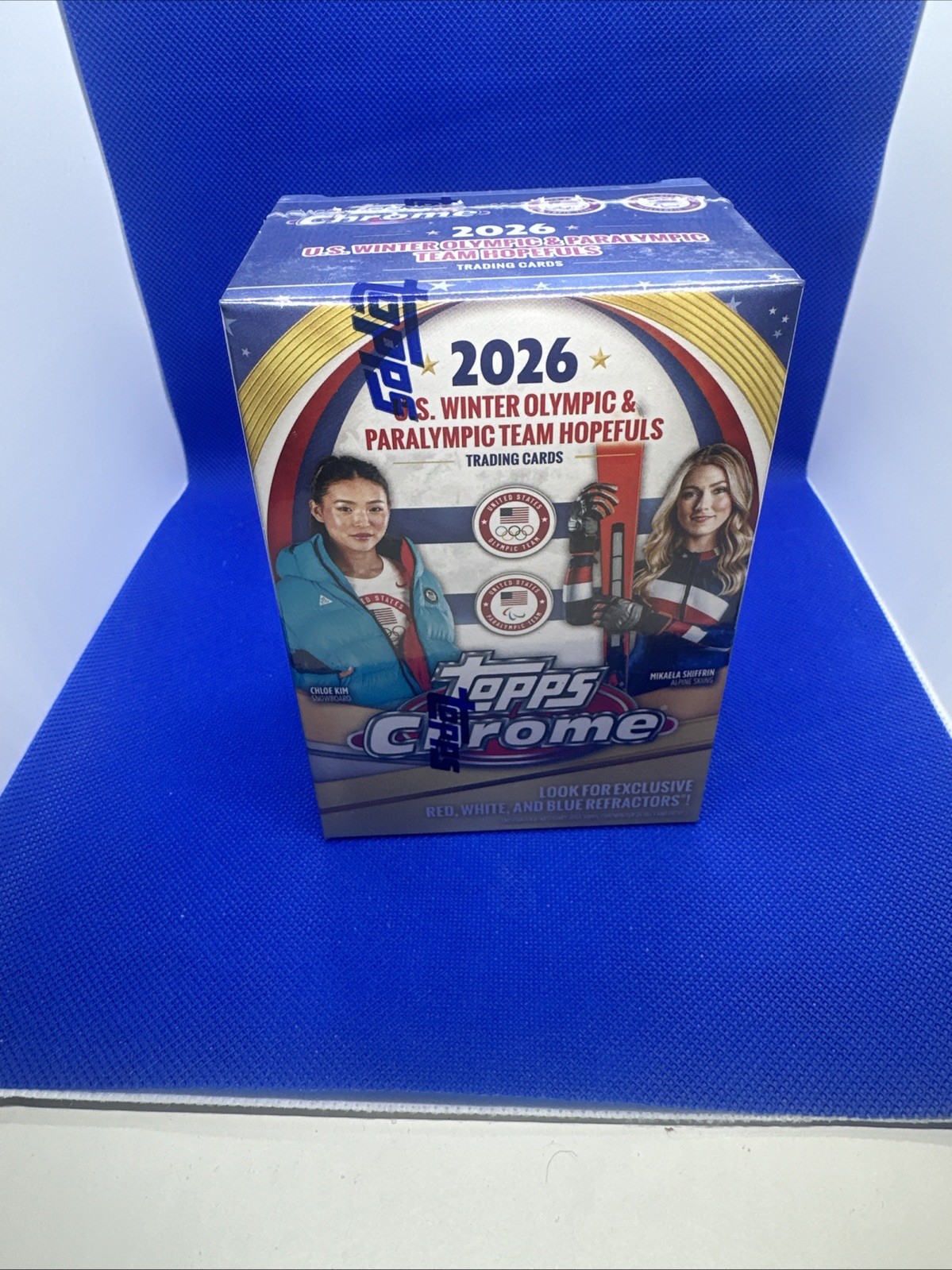 2026 Topps Chrome US Winter Olympics New Sealed Value Blaster Box ?Alysa Liu?
