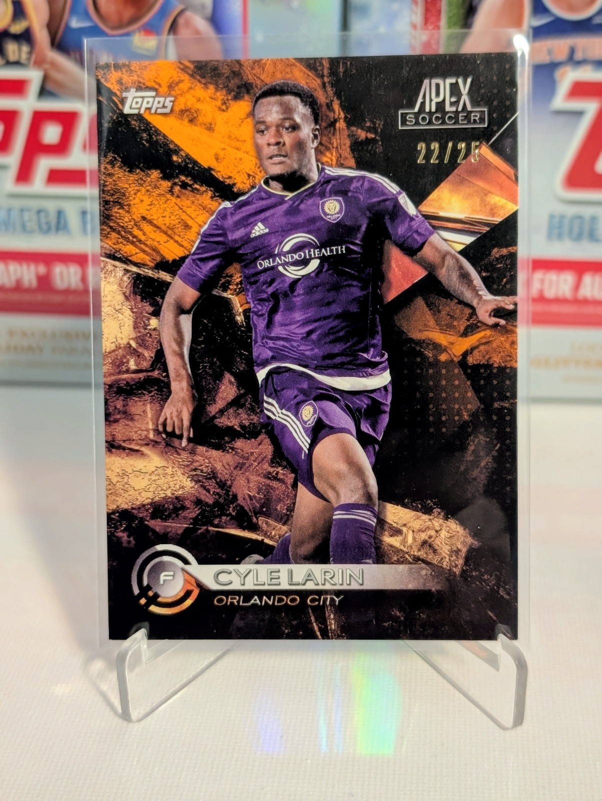 2016 Topps Apex MLS #23 Cyle Larin – Canada World Cup Orlando /25