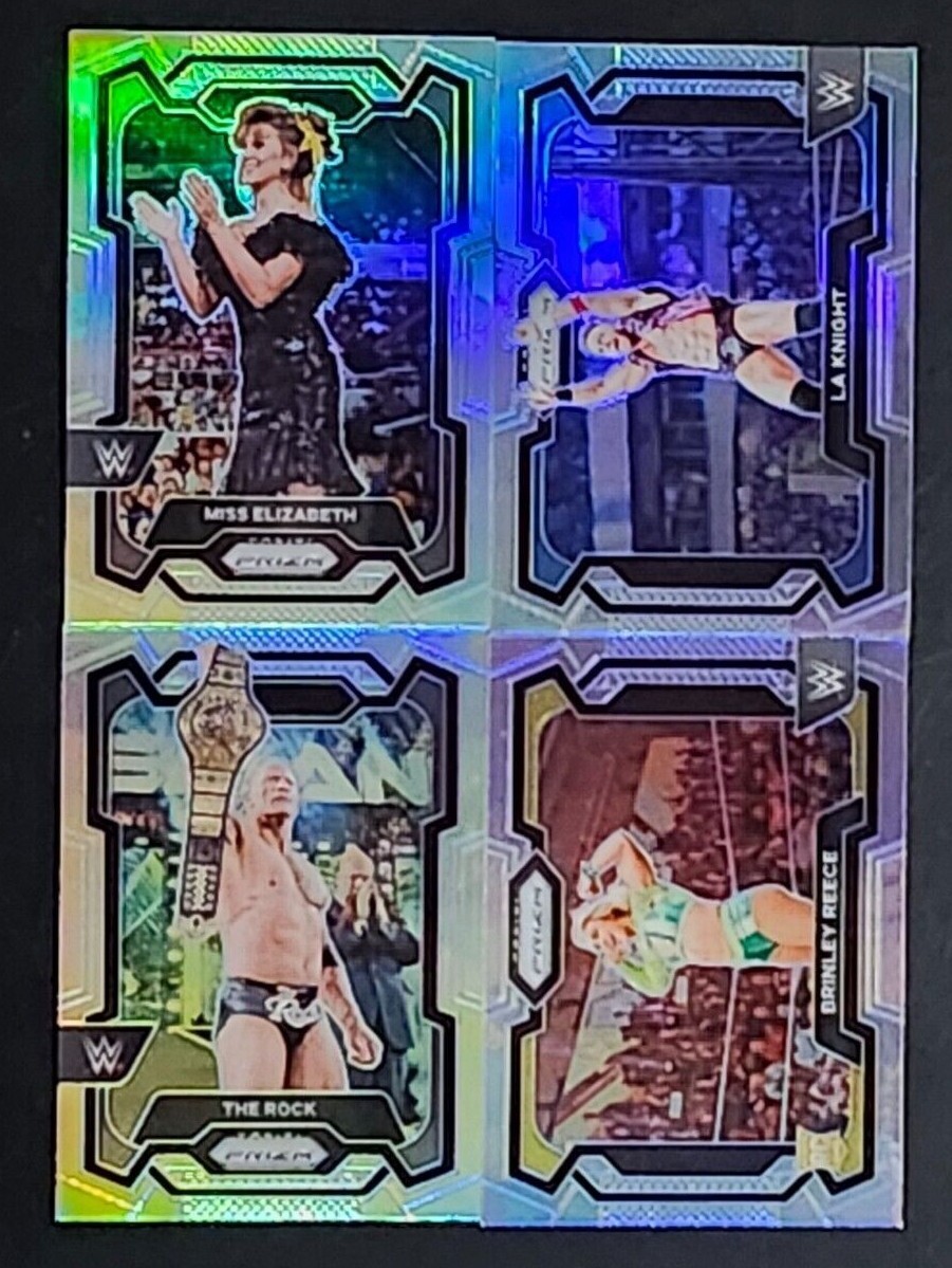 2024 Panini Prizm WWE Wrestling SILVER PRIZMS with Rookies You Pick