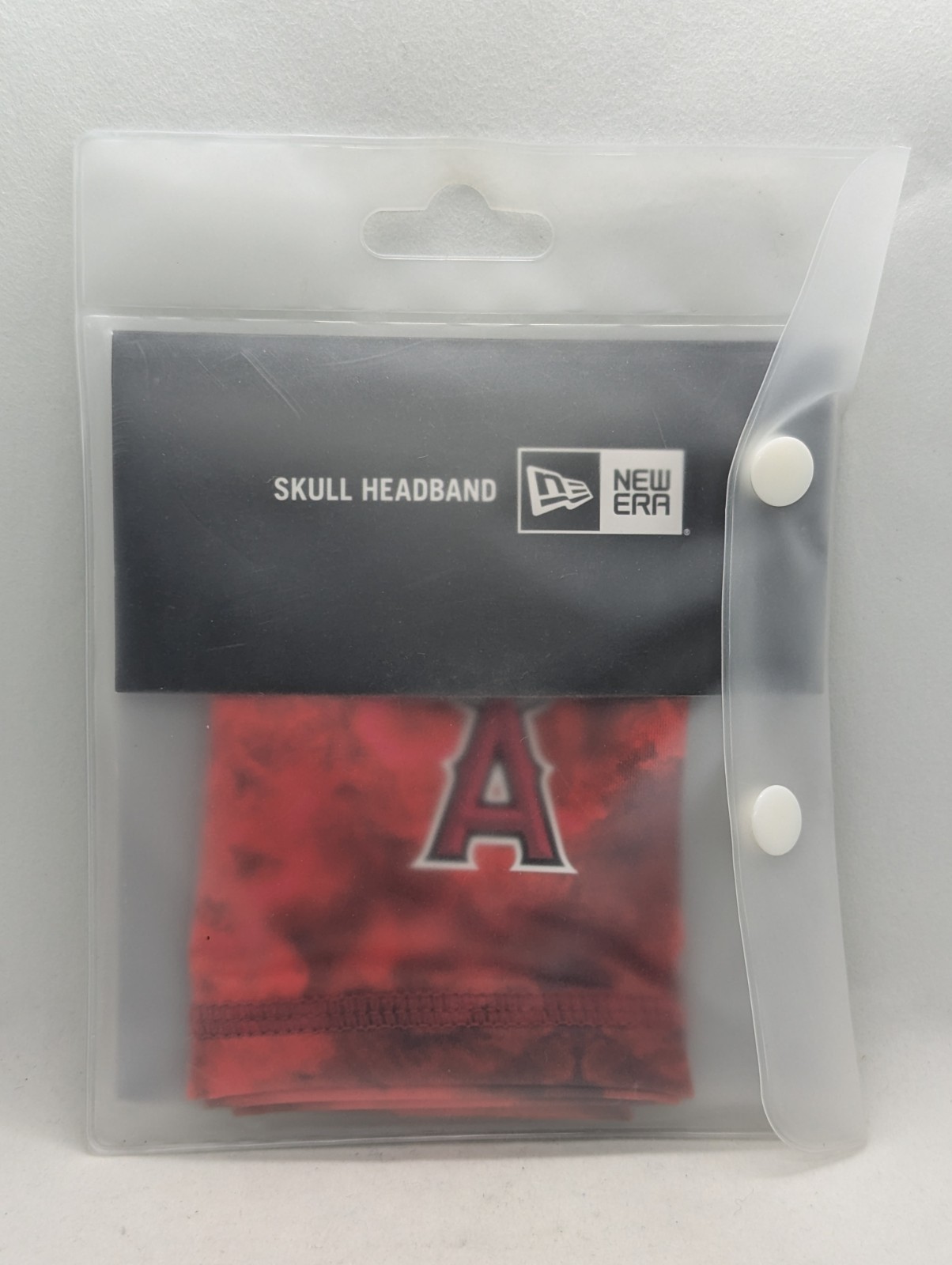 Los Angeles Angels New Era MLB Authentic On-Field Headwear Skull Headband New