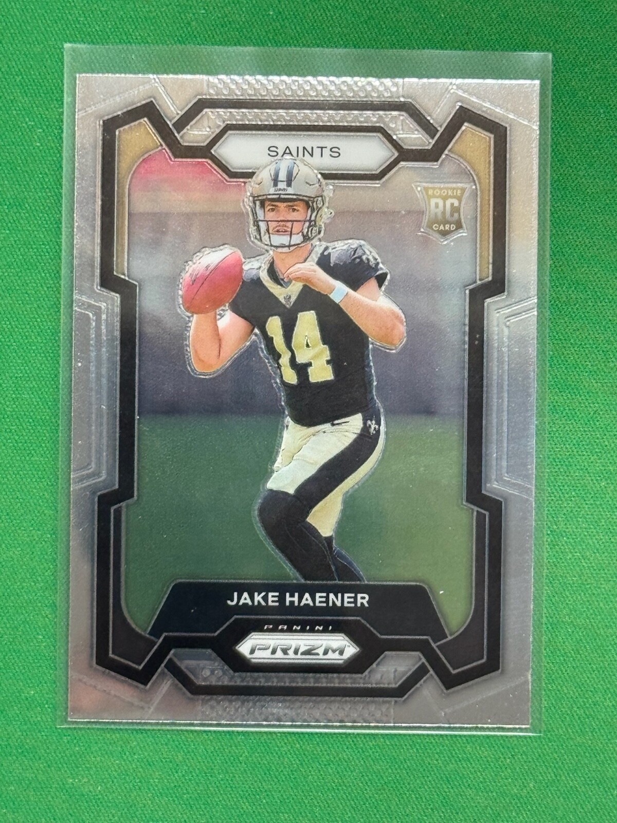 2023 Panini Prizm Football #374 Jake Haener RC