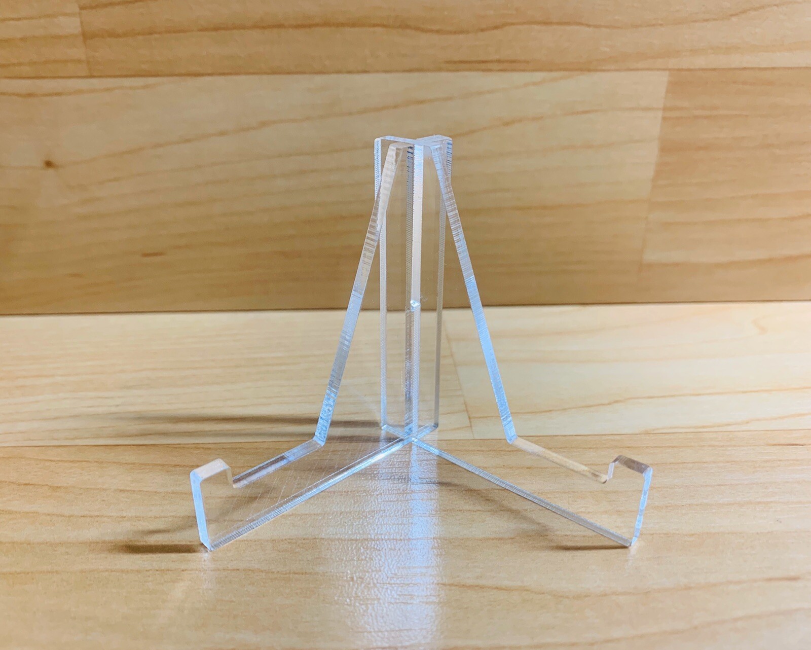 10 Pack Of (2pc) Clear Acrylic Display Stands