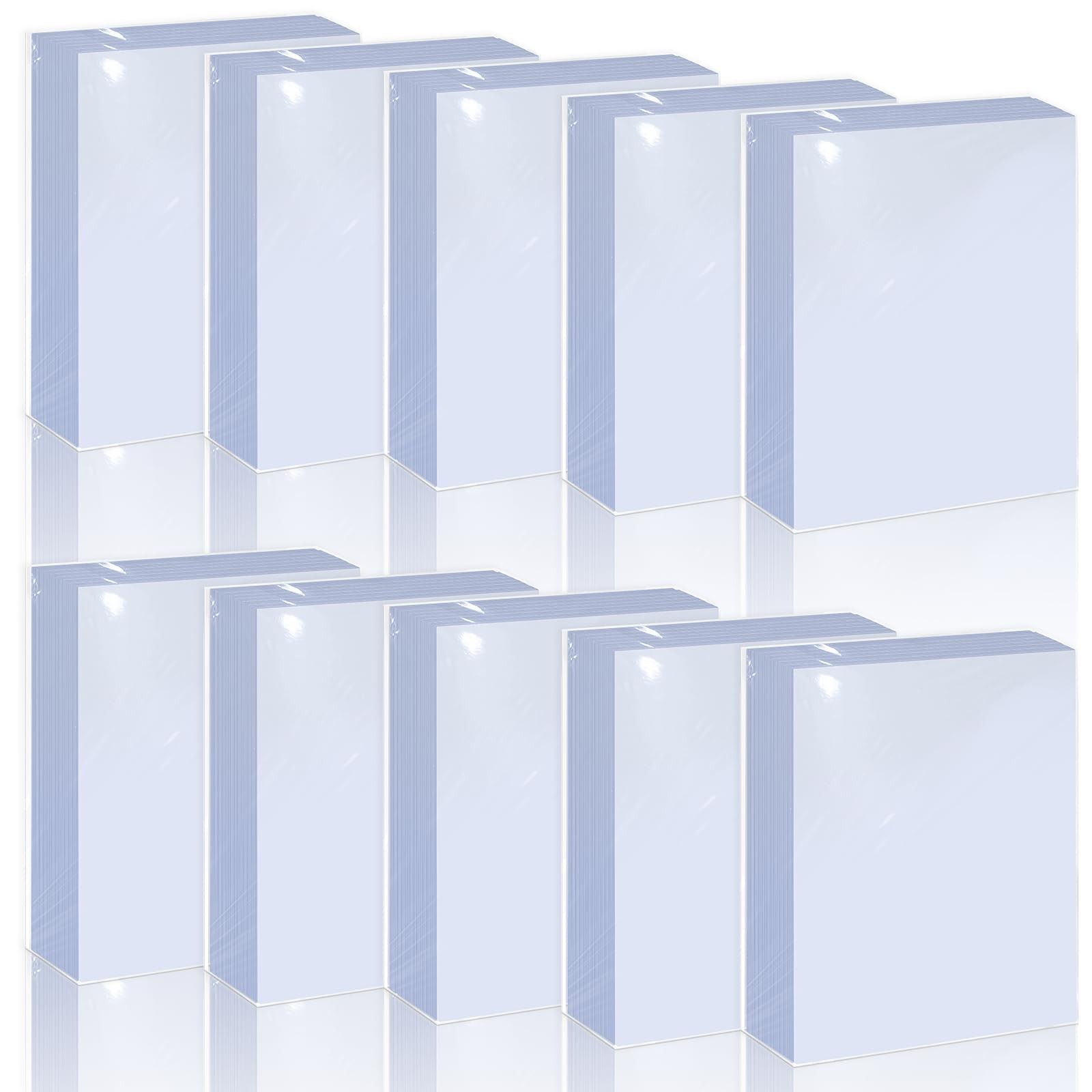 1000 Counts Premium Standard Baseball Trading Card Sleeves, Plastic Clear Pro…