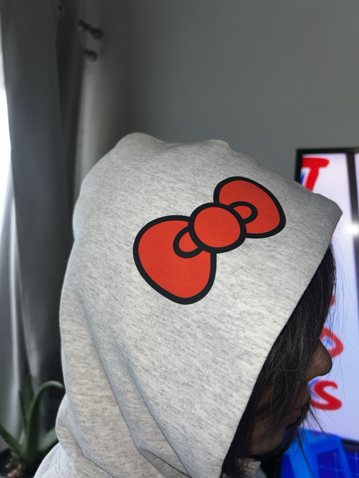 Hello Kitty Los Angeles Dodgers Gray Pullover Hoodie – World Series MLB -Replica