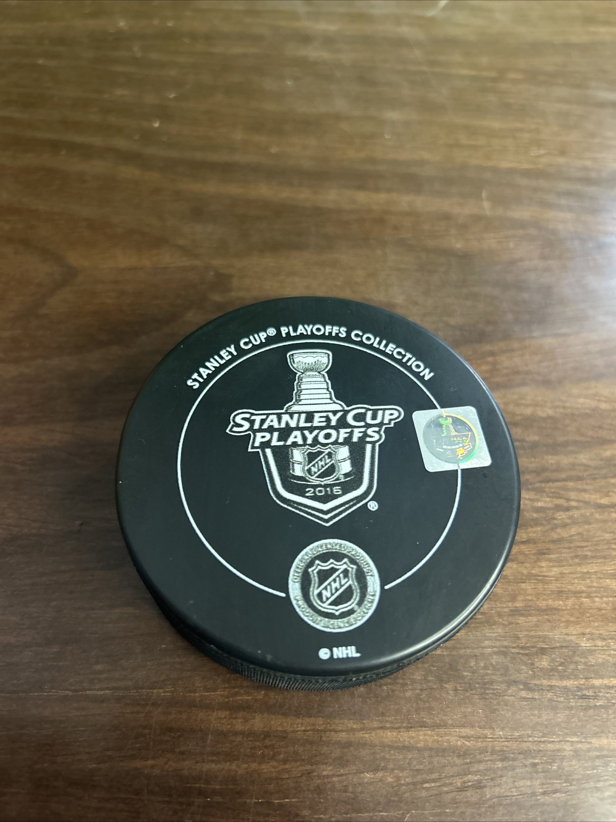 2016 Stanley Cup Finals Pittsburgh Penguins vs San Jose Sharks Hockey Puck