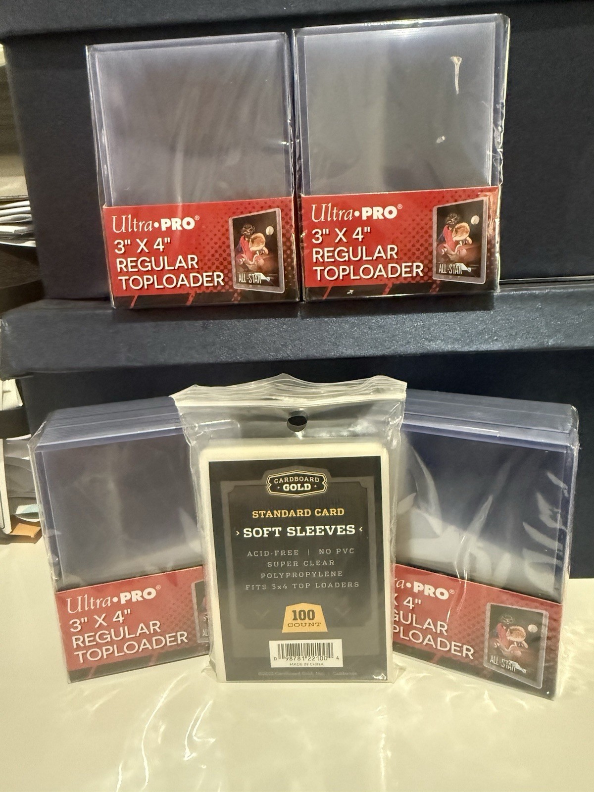 Ultra Pro: Standard 100 Top Loaders & 100 Sleeves – Pokemon, Magic, Sports🔥🔥