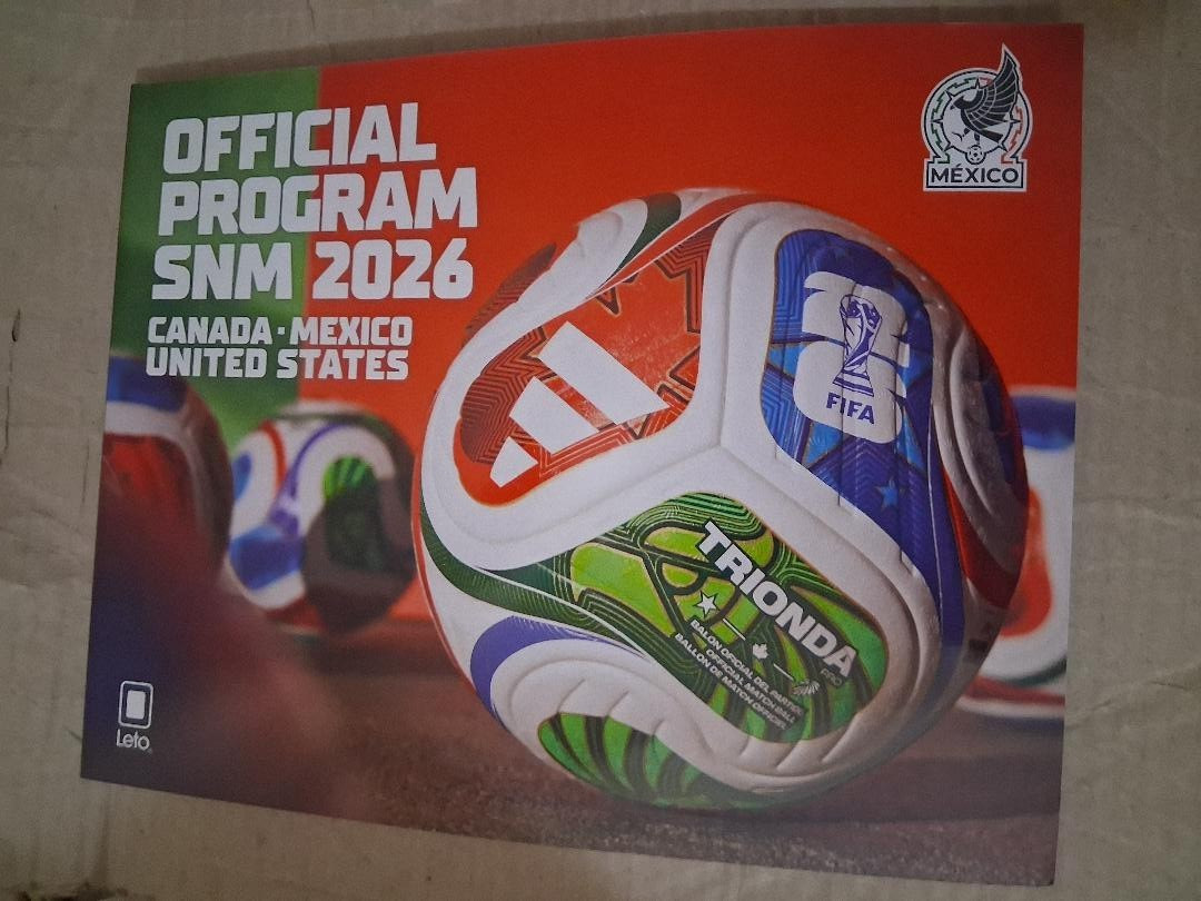 2026 OFFICIAL WORLD CUP PROGRAM MAGAZINE LETO CANADA USA MEXICO
