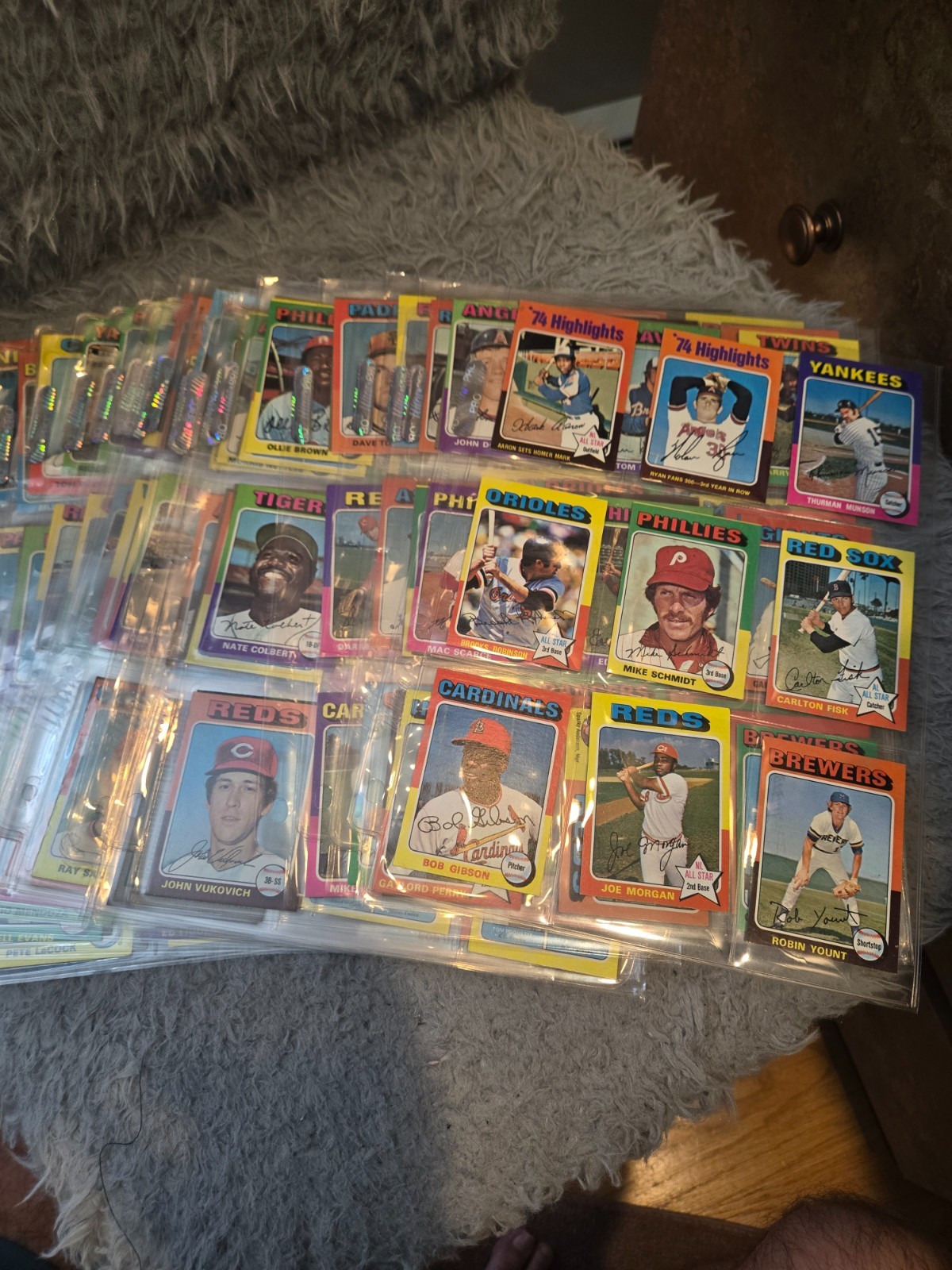 1975 Topps Baseball MINI Complete Set 1-660 EX to MT Brett Yount RCs VERY SOLID