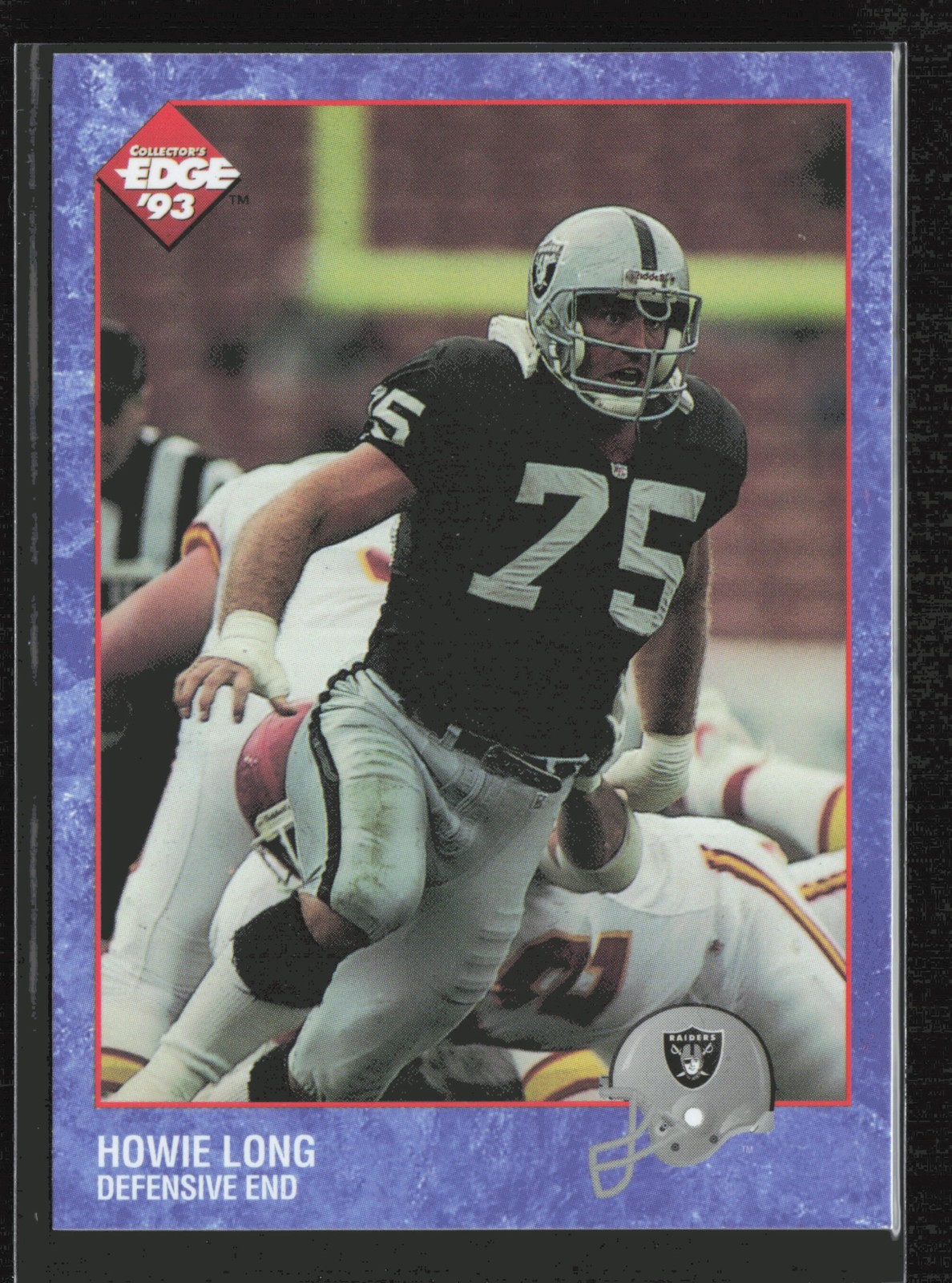 1993 Collector’s Edge #193 Howie Long Los Angeles Raiders