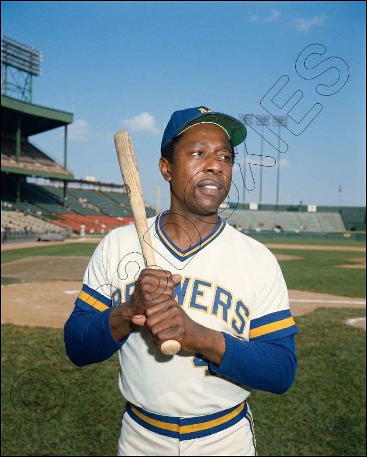 Hank Aaron Photo 8X10 – 1976 Hostess Card Photo Brewers Buy Any 2 Get 1 FREE