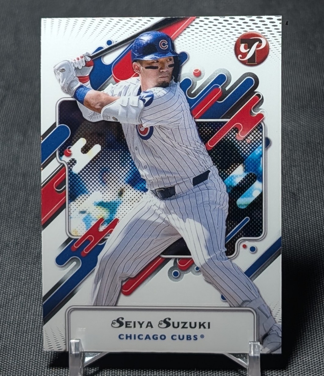Seiya Suzuki 2025 Topps Pristine Chrome Baseball Card #33 Chicago Cubs