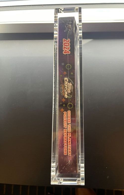 Acrylic Display Case Magnetic FITS 2024 Topps Chrome Cosmic Baseball Hobby Box