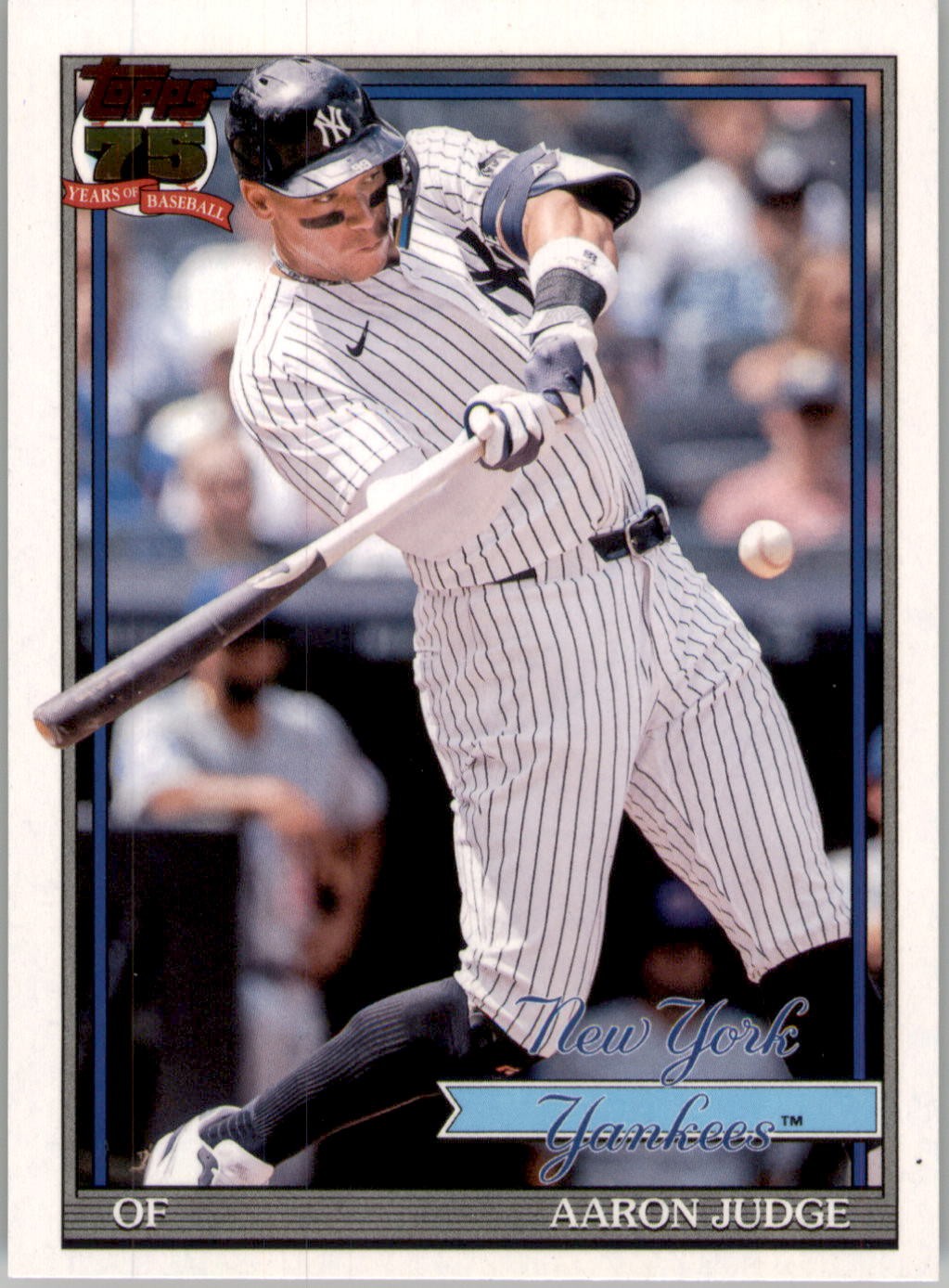 Aaron Judge 2026 Topps 1991 Topps Baseball 35th Anniversary #T91-34 Yankees