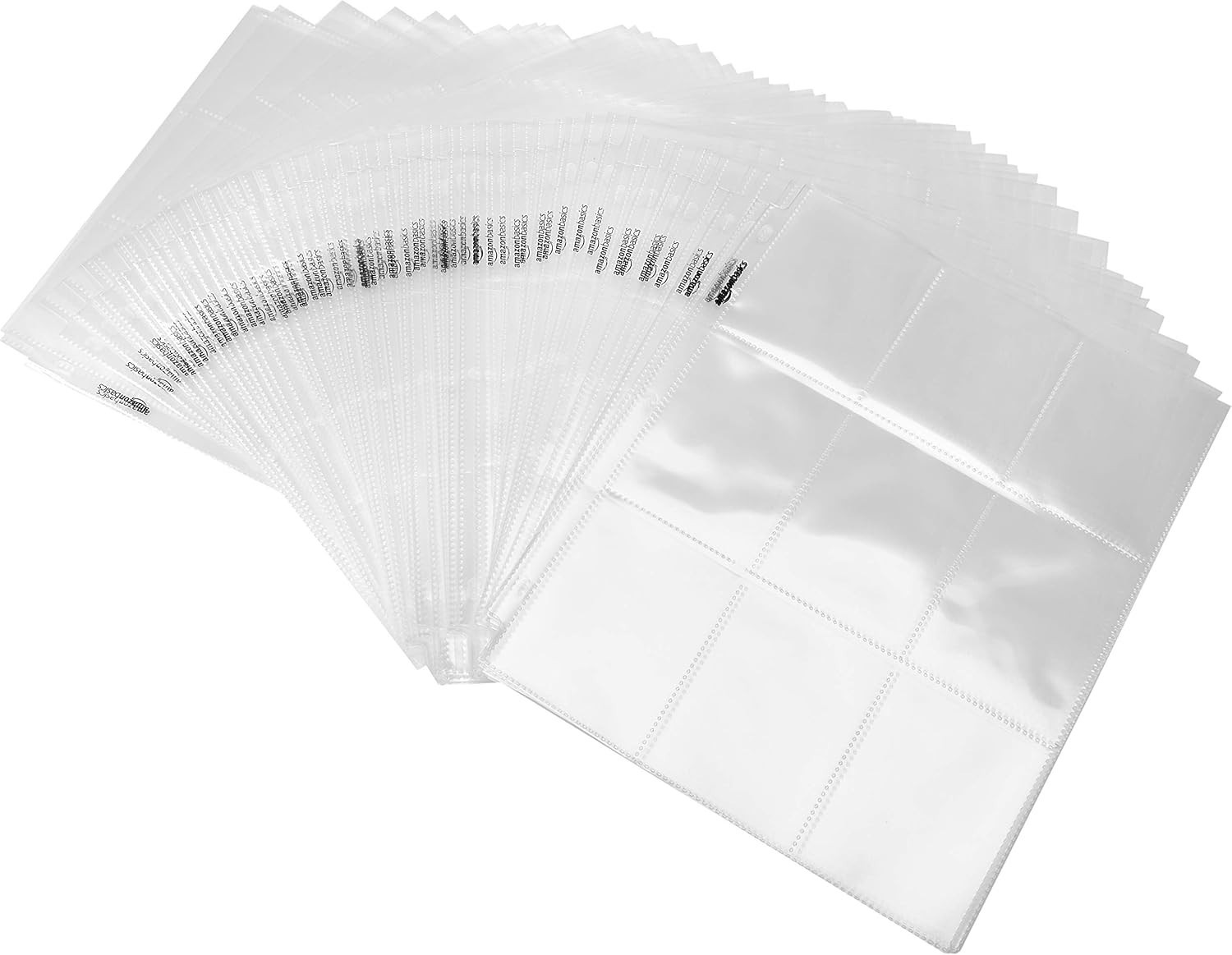 500-Pack 9-Pocket Trading Card Protectors for Binders – Acid-Free Clear Sleeves