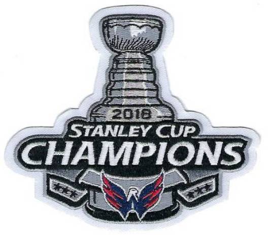 2018 Stanley Cup Final Finals Champions Patch Washington Capitals Collector