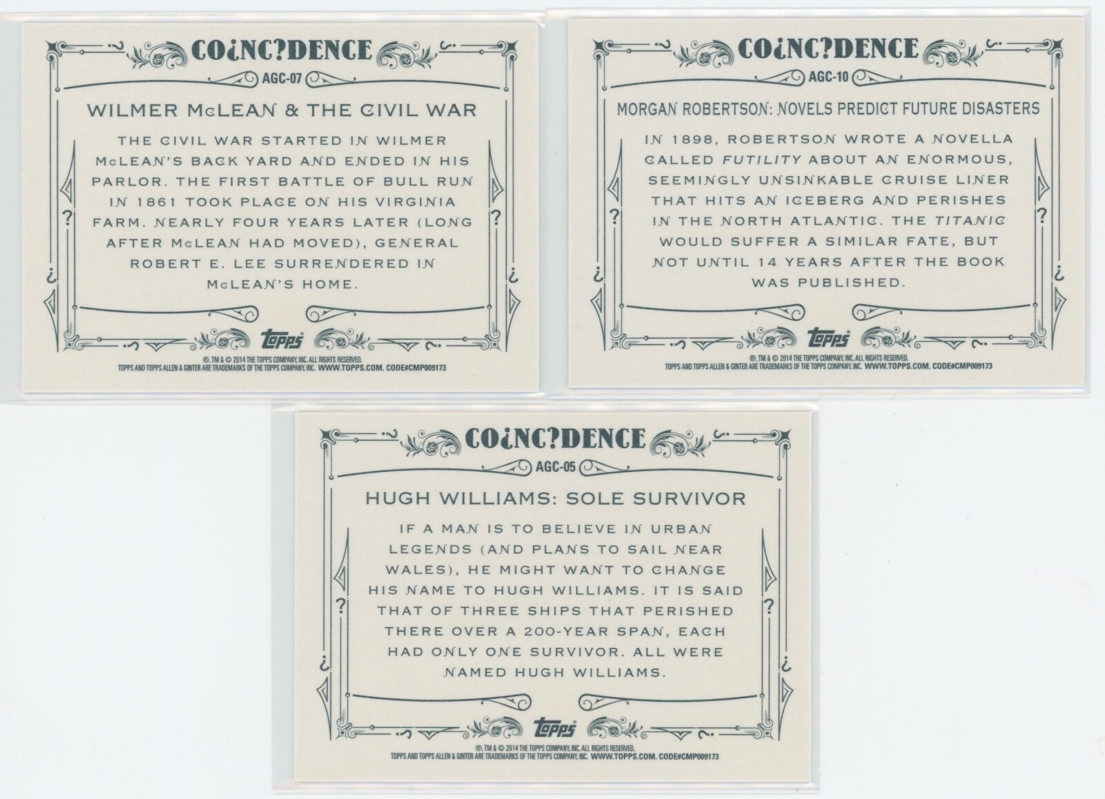 2014 Topps Allen & Ginters Assorted Cards – Your Choice