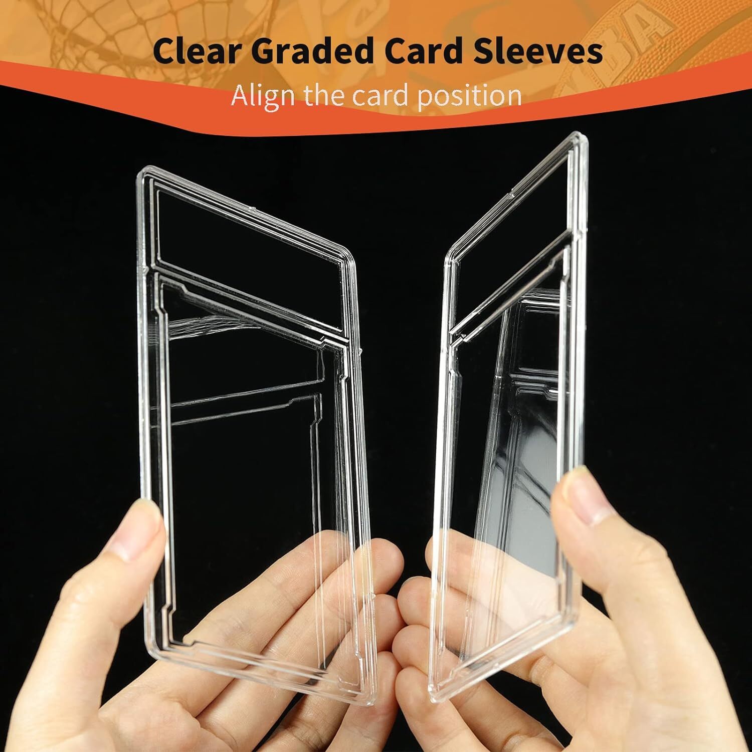 Empty Graded Card Holder PSA Style Slab for Trading Sports Cards Protector Case