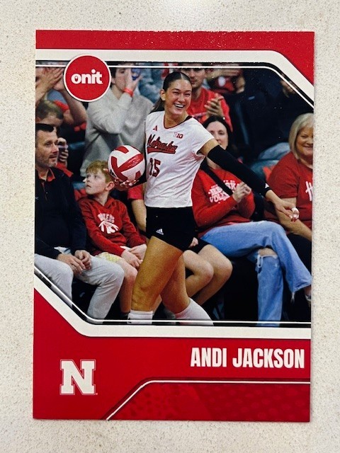 2025 Onit Nebraska Cornhuskers Volleyball *PICK YOUR PLAYER* Base/Insert Card