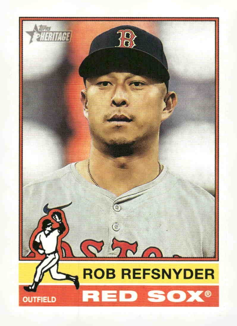 2025 Topps Heritage #213 Rob Refsnyder
