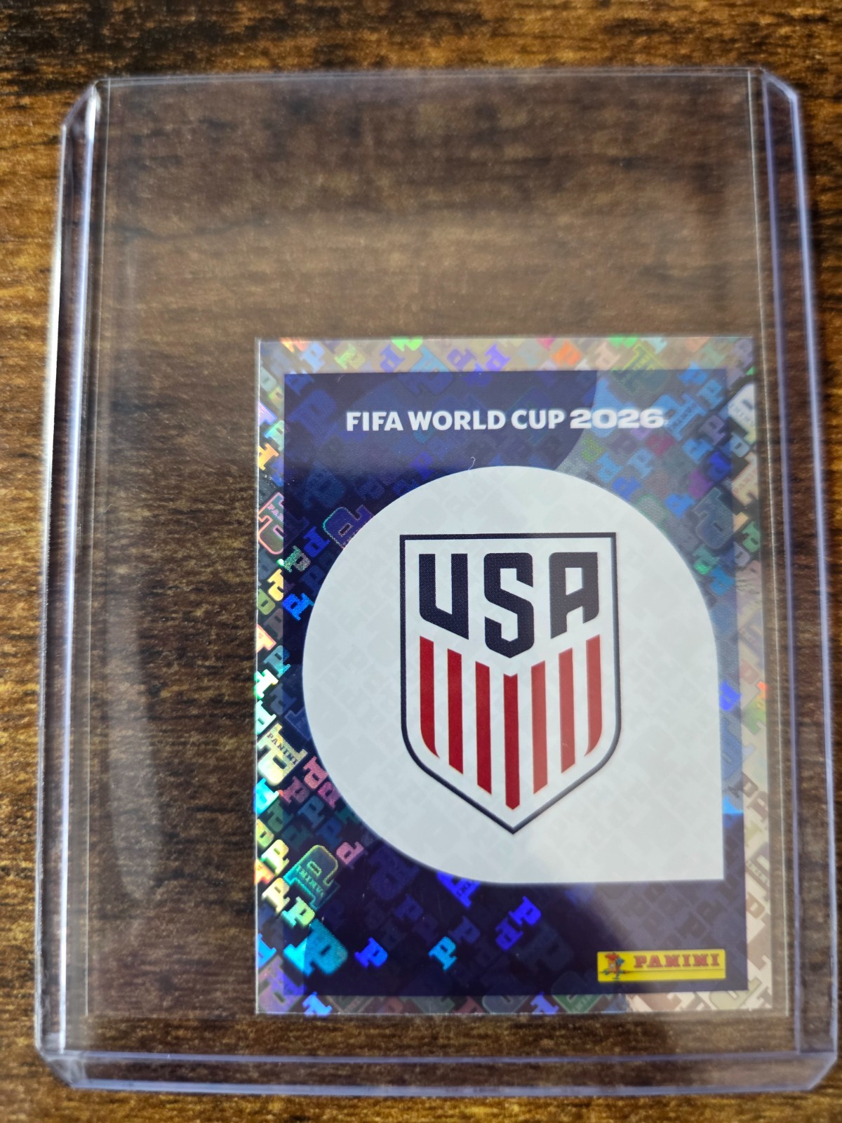 2026 Panini FIFA World Cup Stickers – United States Team Logo Badge Foil #USA 1