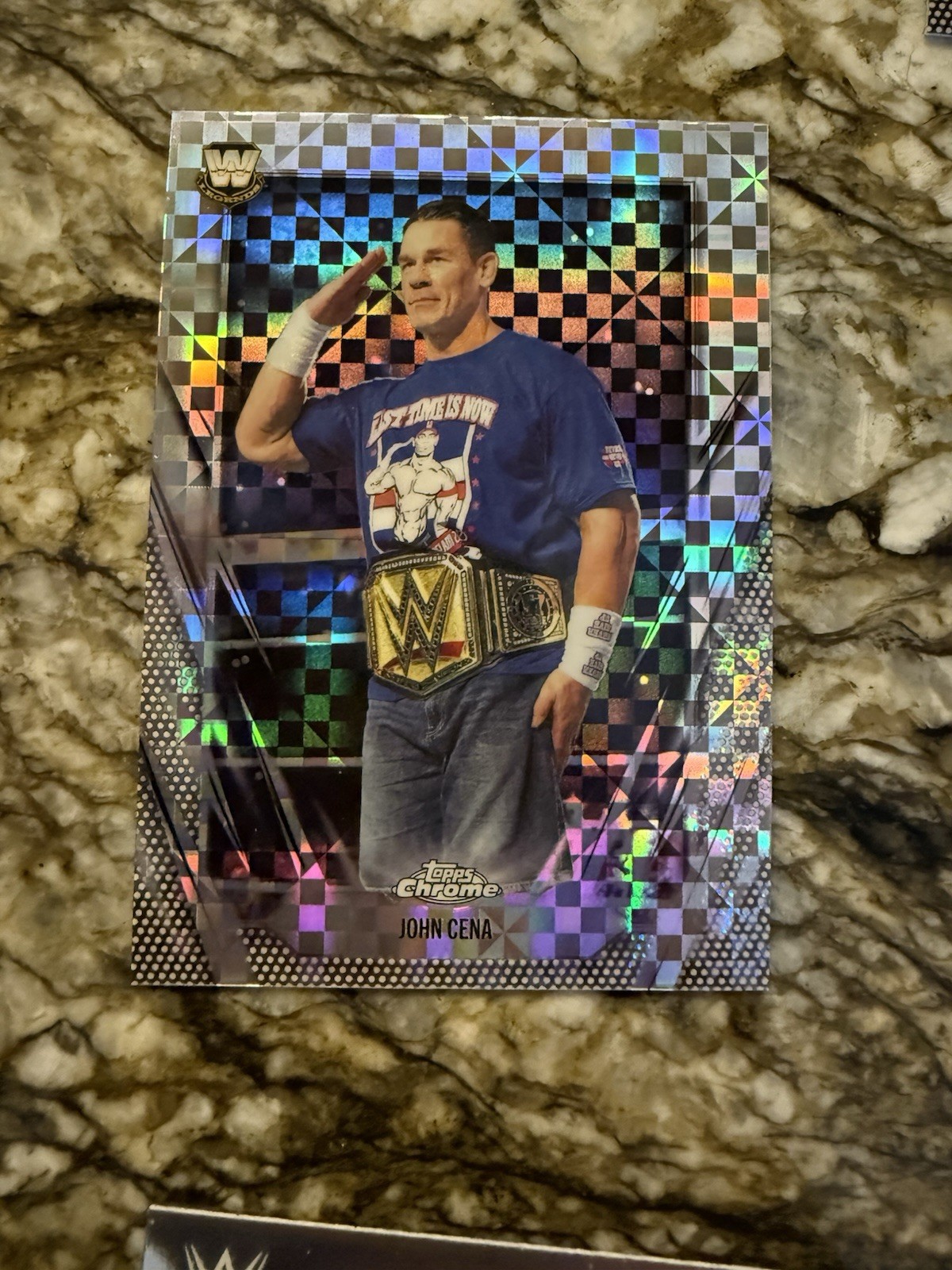 2026 Topps Chrome WWE John Cena X-Fractor #2 Legend