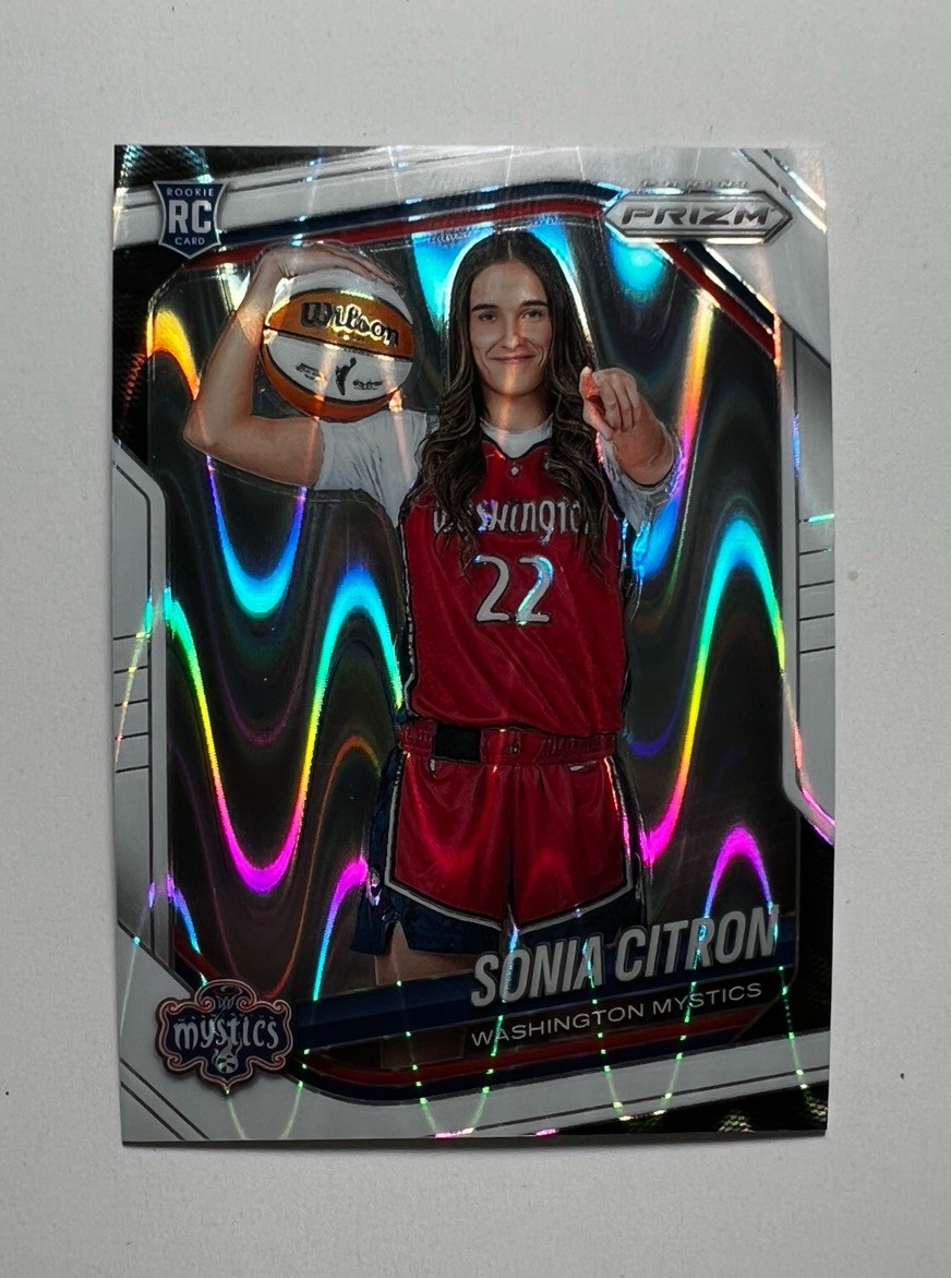 2025 Panini Prizm WNBA Sonia Citron RC WHITE SEISMIC PRIZM VARIATION #148