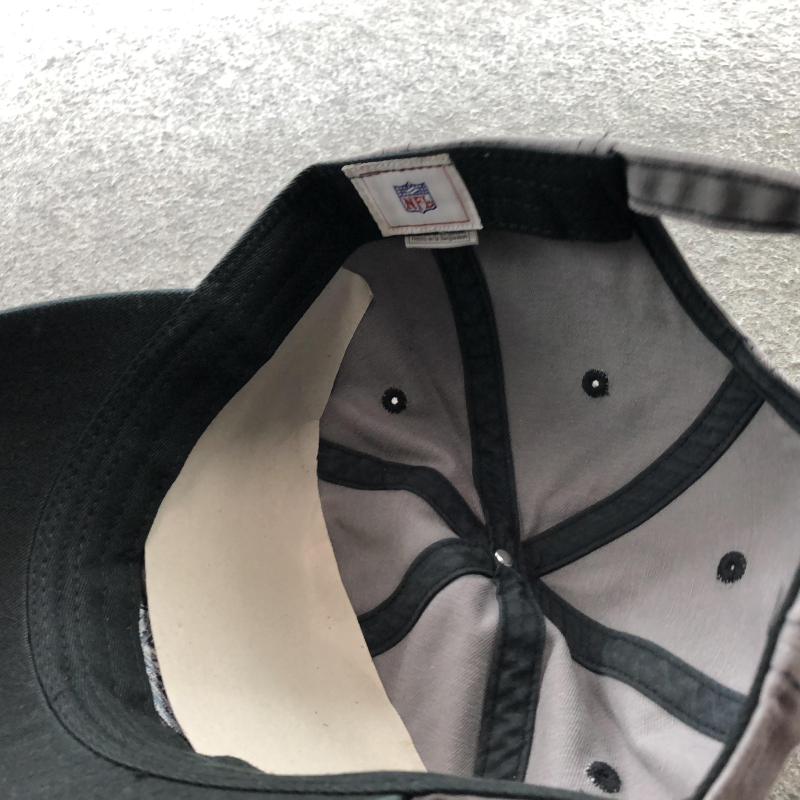Jacksonville Jaguars Hat Cap Strap Back Mens One Size Gray Embroidered Logo