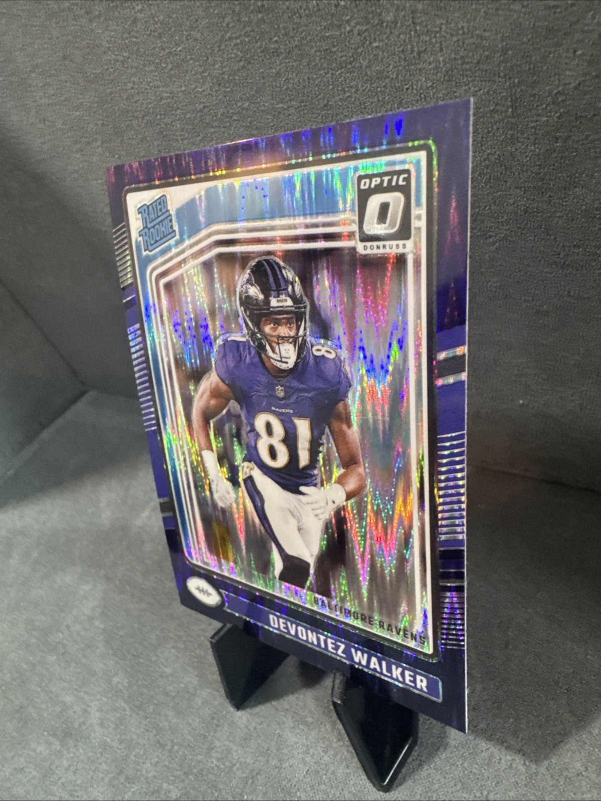 2024 Devontez Walker Rated Rookie Purple Shock Parallel – Donruss Optic #228