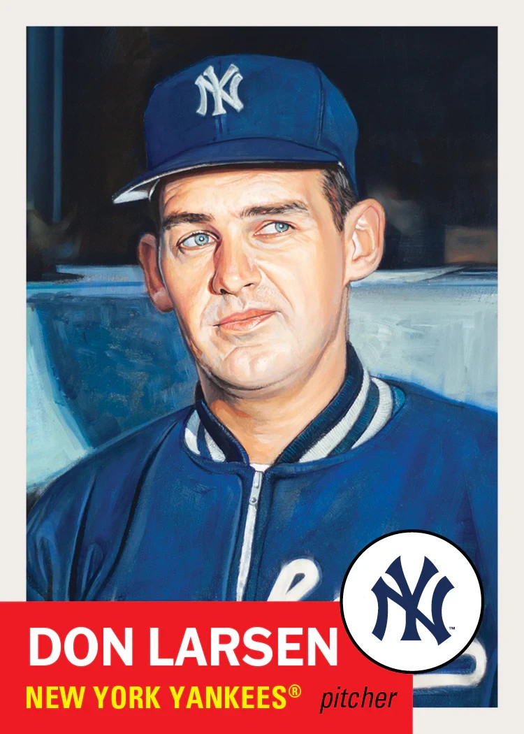 2026 Topps Living Set Card 907 Don Larsen – Only 25 Cents Shipping!