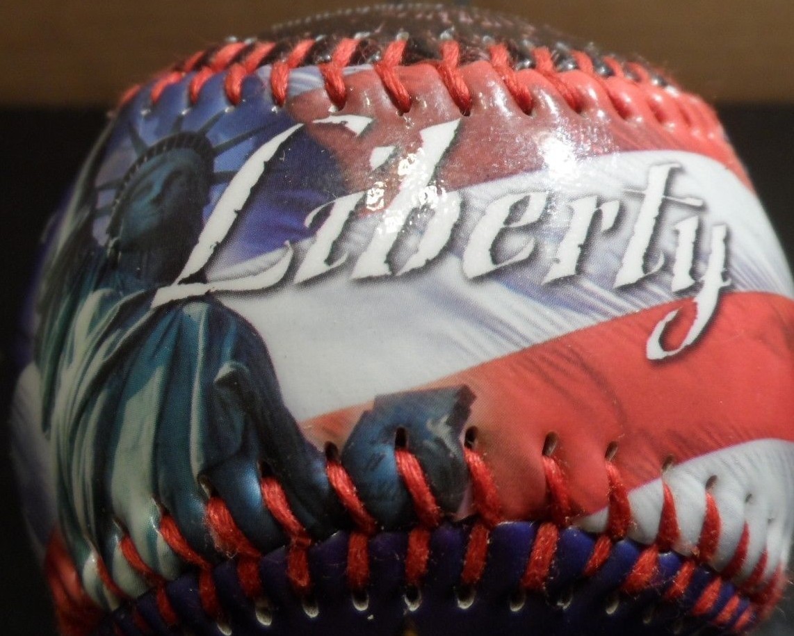 AMERICAN VIRTUES COLLECTORS” “LIBERTY” THEME BASEBALL(70620)