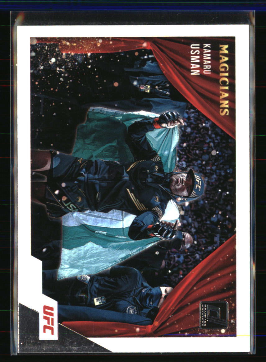 Kamaru Usman 2022 Donruss UFC #4 MMA Card None