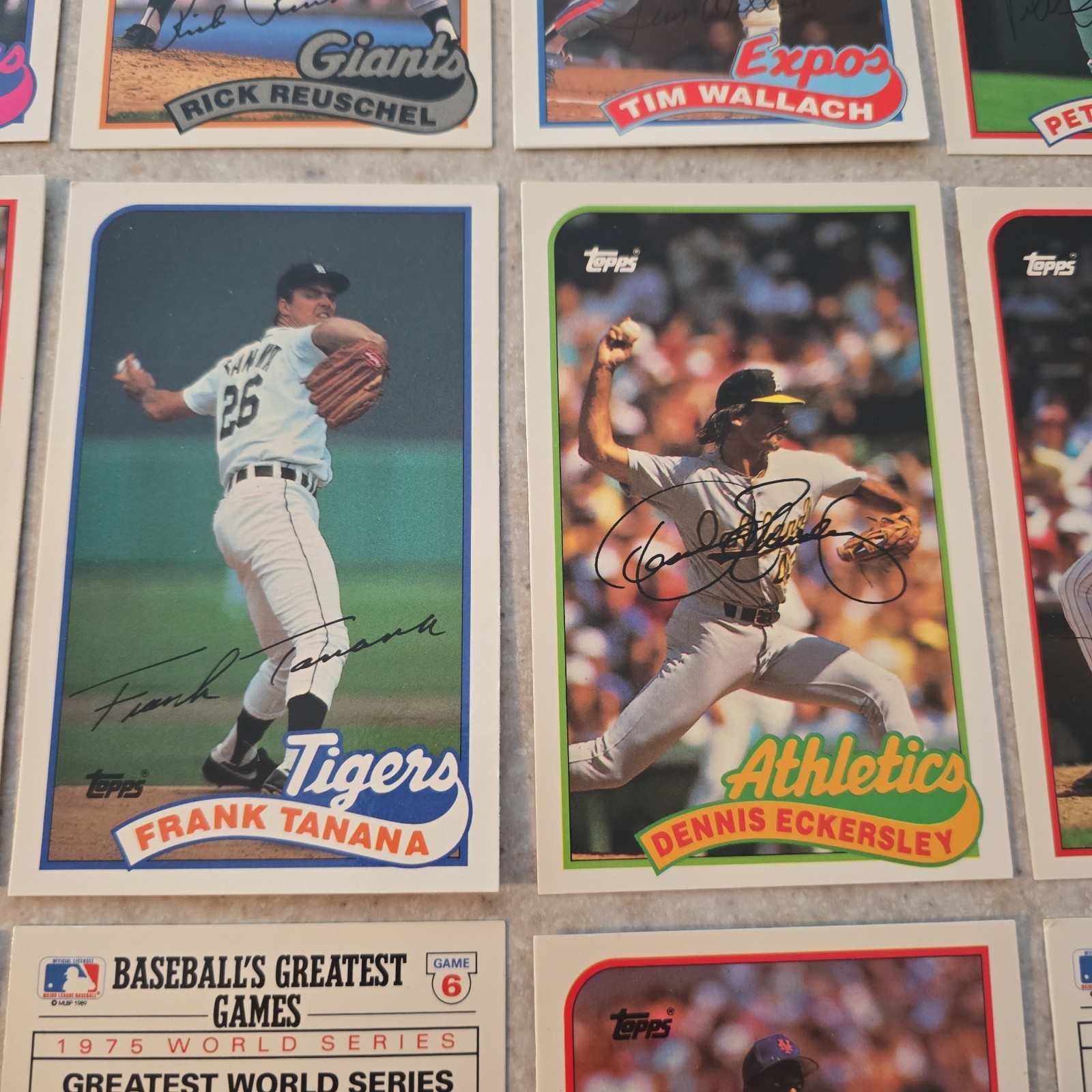 1989 Topps Talking Baseball Disk Singles Your Choice