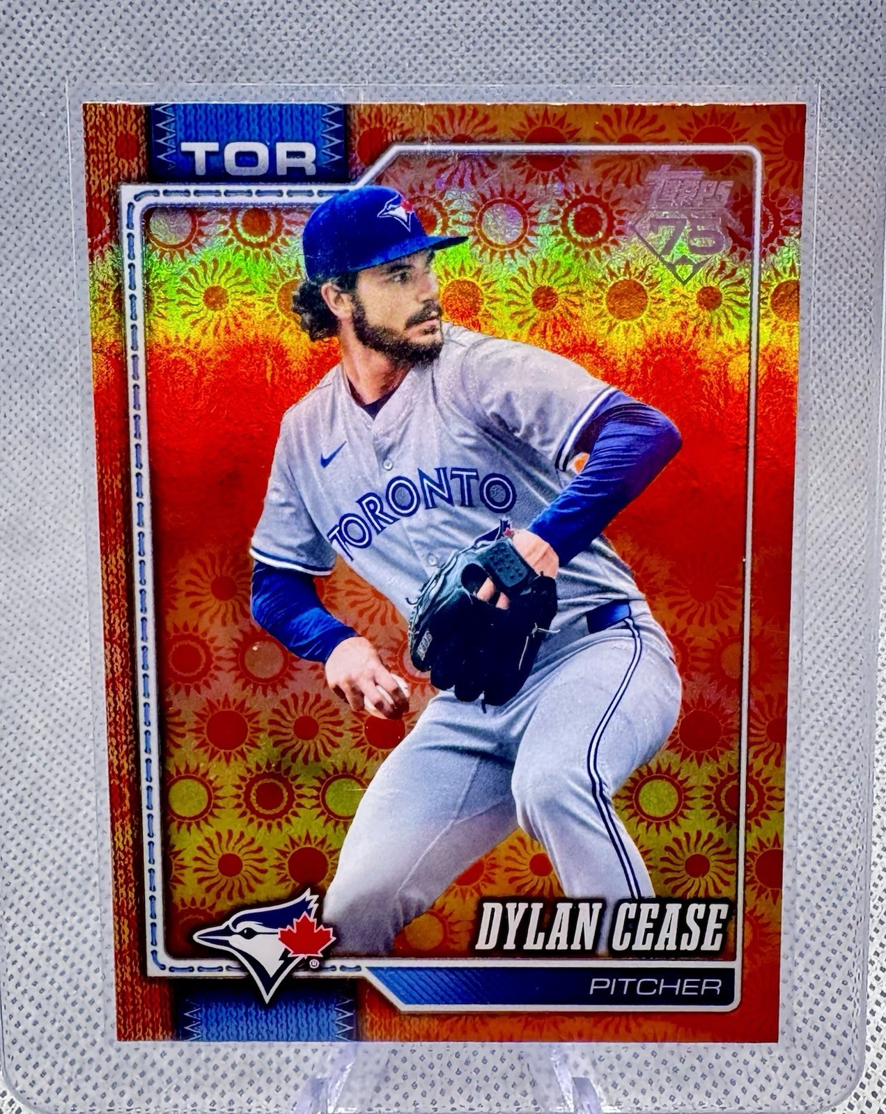 2026 Topps Series 2 Dylan Case #547 Holiday Sun Foil