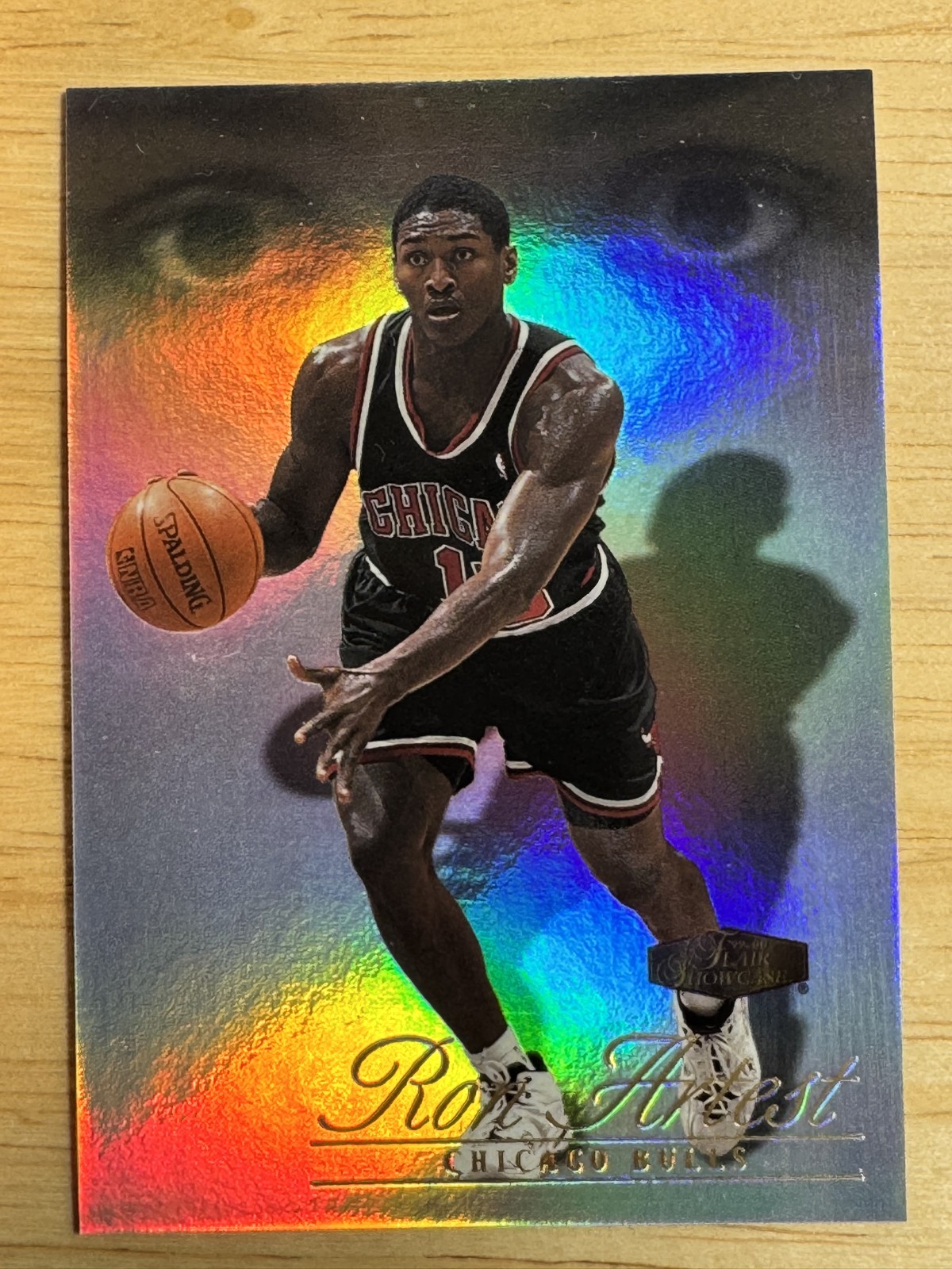 1999-00 Flair Showcase – Metta World Peace / Ron Artest #108 /2000 (RC)