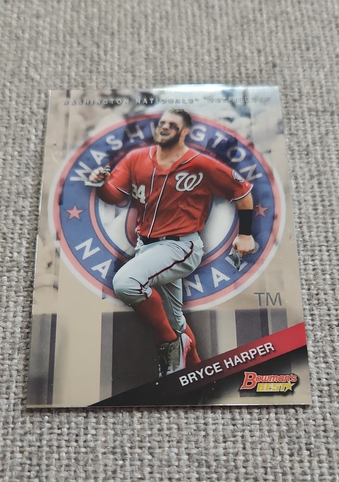 2015 Bowman’s Best – Bryce Harper #25