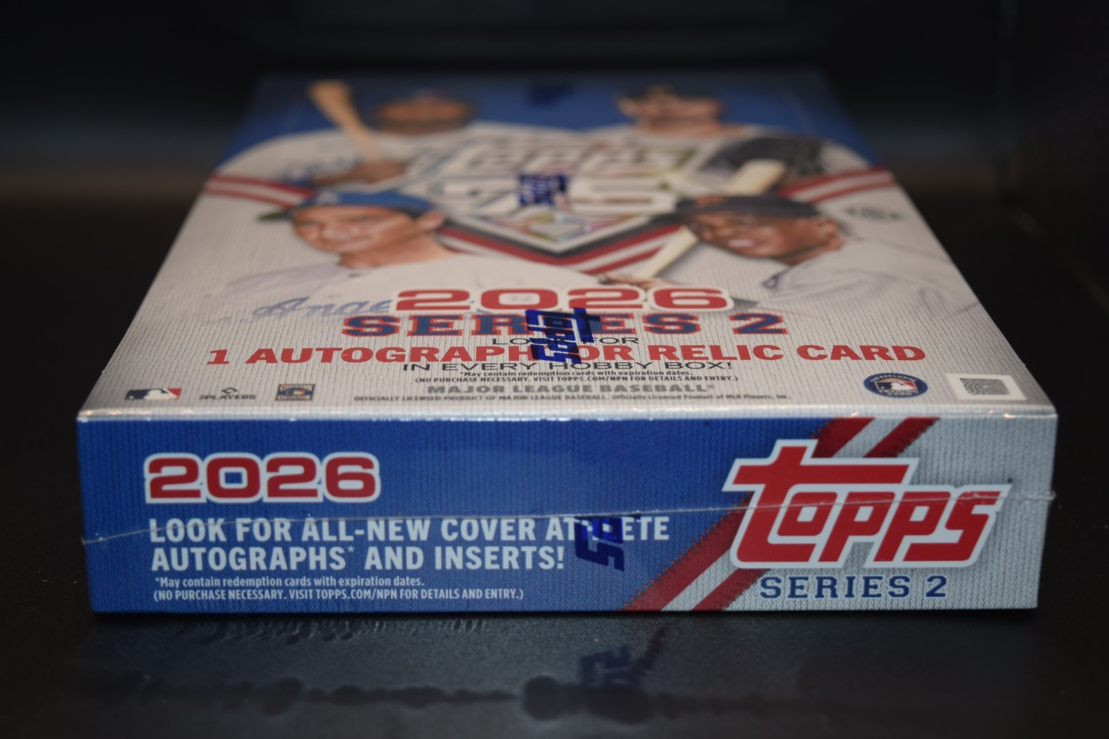 2026 TOPPS SERIES 2 BASEBALL HOBBY BOX (1 AUTO/RELIC) MLB Brand New Sealed QTY
