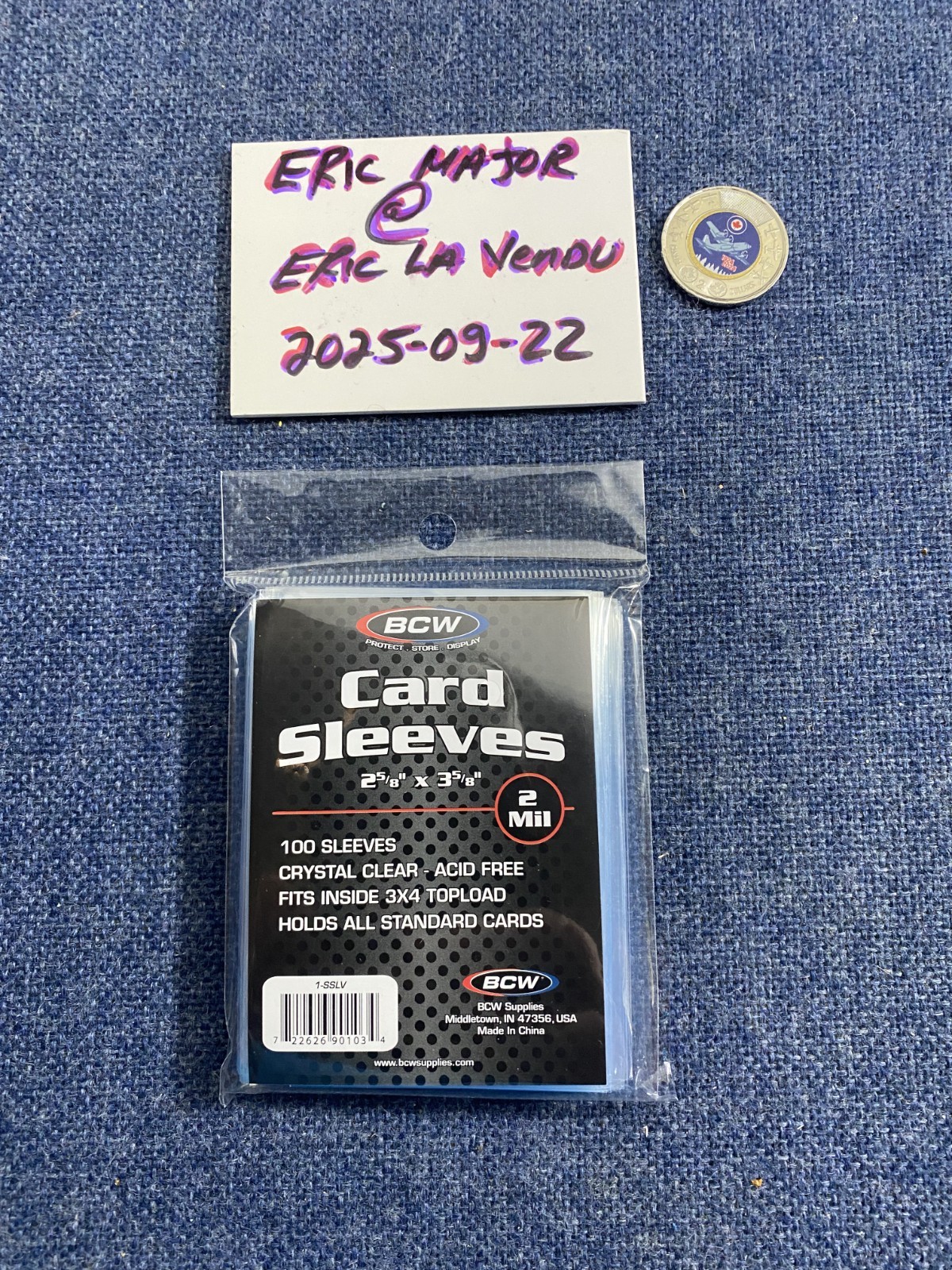 BCW Clear Penny Card Sleeves Pack of 100 Trading TCG Sports Standard 🔥