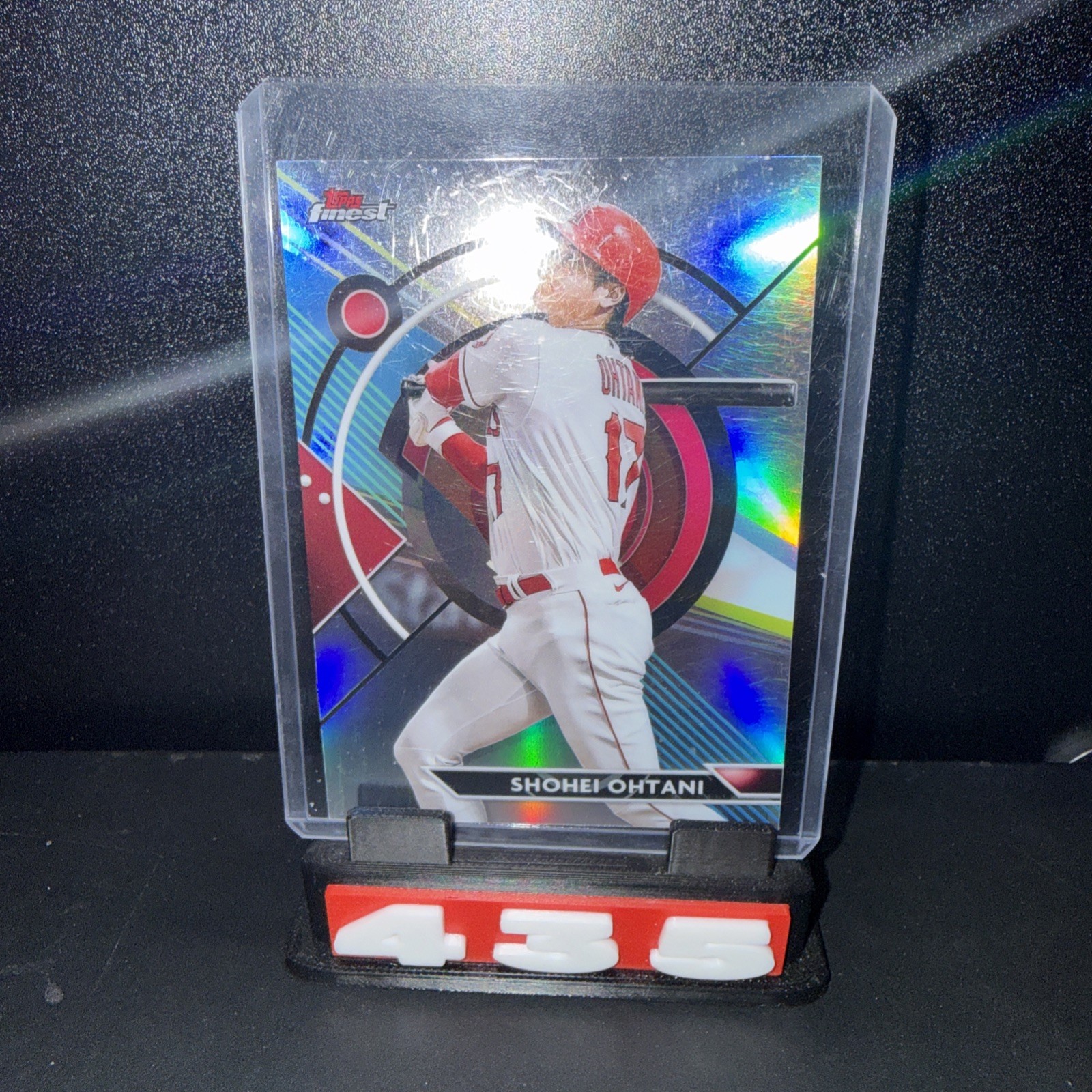 2023 Topps Finest Shohei Ohtani Refractor #17 Angels