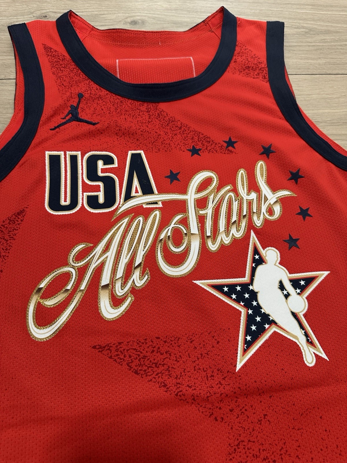 San Antonio Spurs Team Issued Stephon Castle all-Star Prototype Pro Cut Jersey