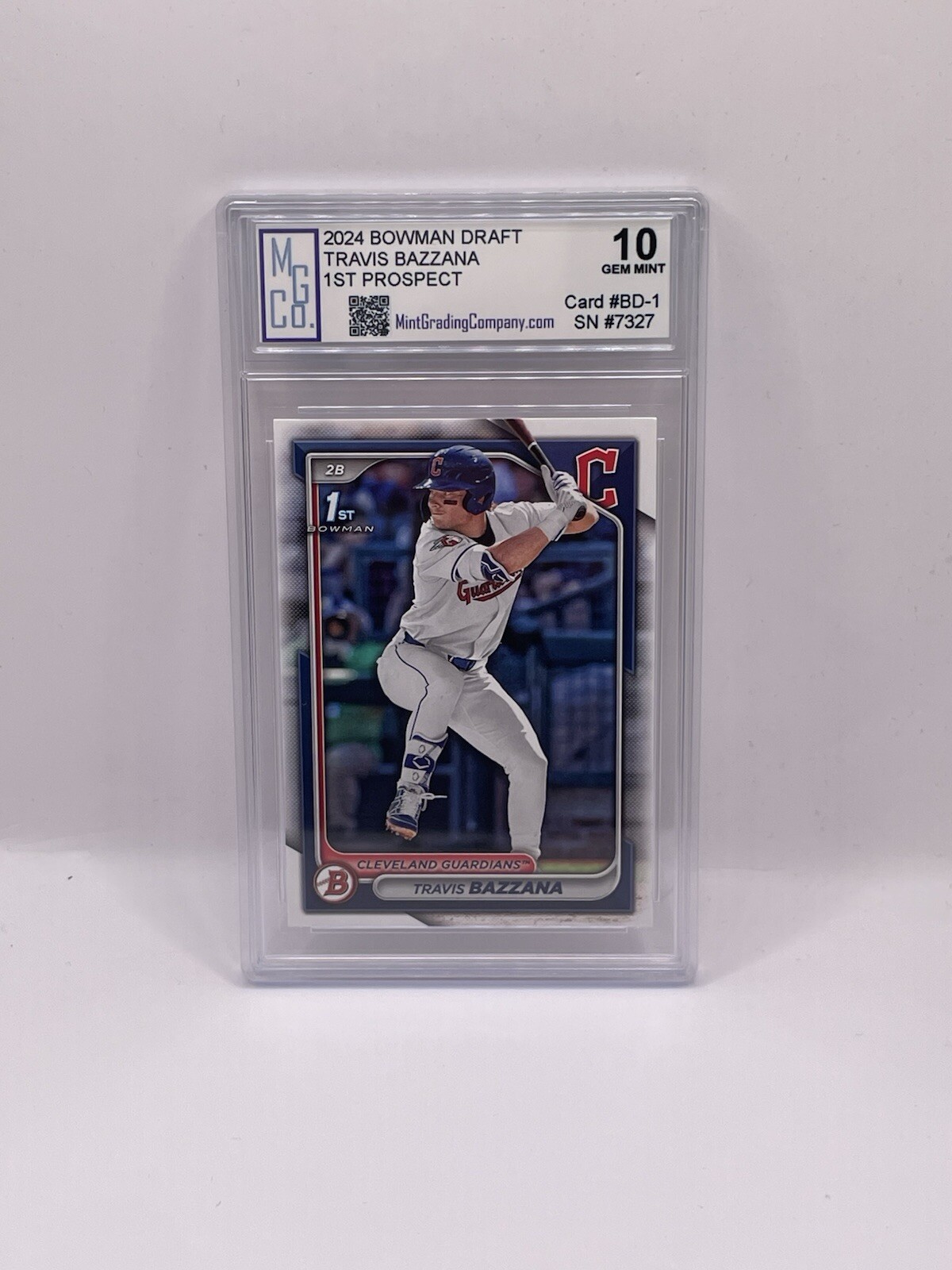 2024 Bowman Draft Travis Bazzana 1st Bowman Graded MGCo. Gem Mint 10